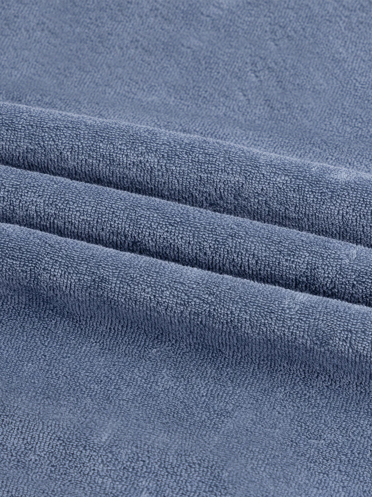 Jeans Terry Towelling Polo Shirt - Image 6