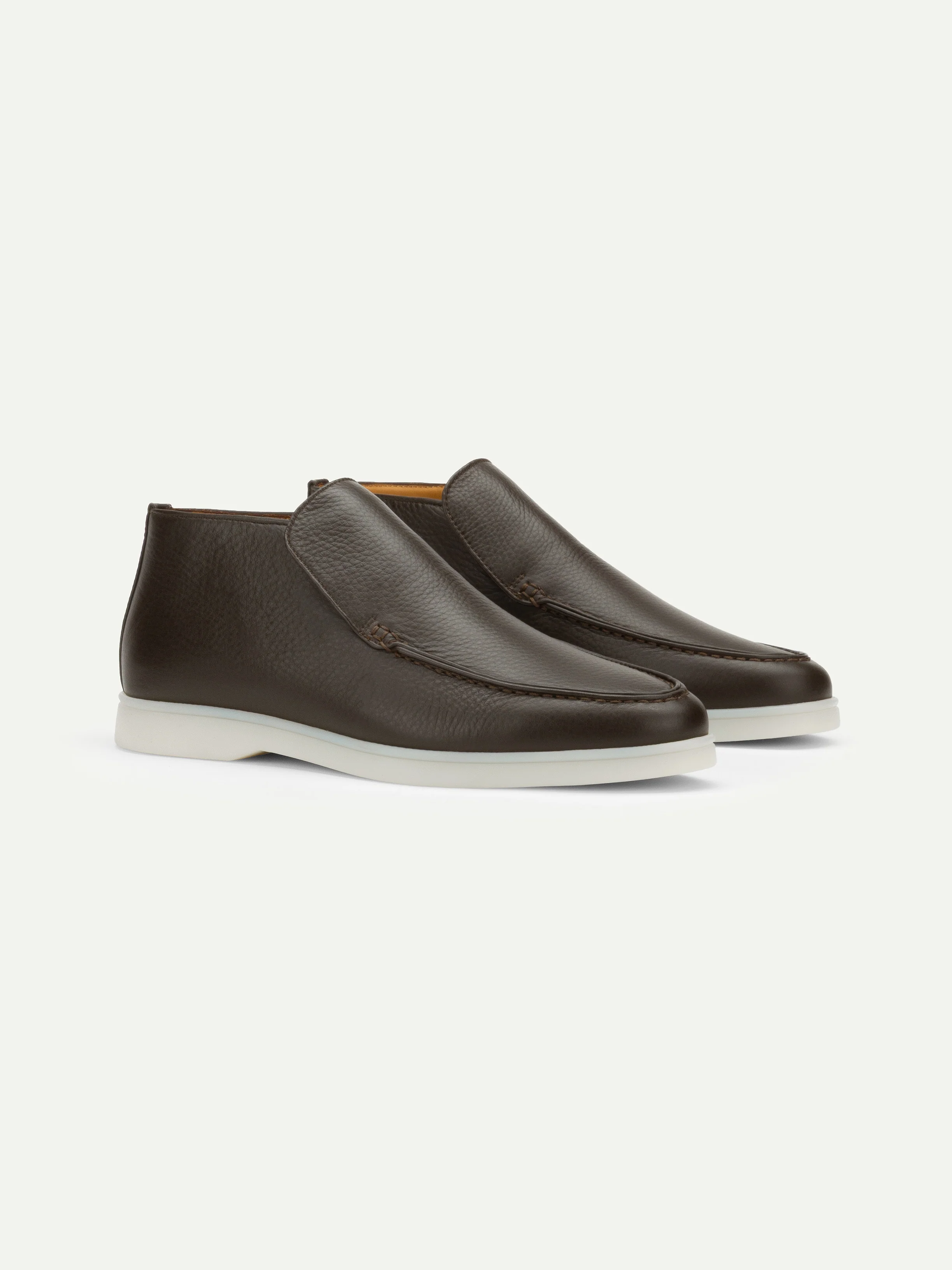 Lady Brown Grain City Loafer