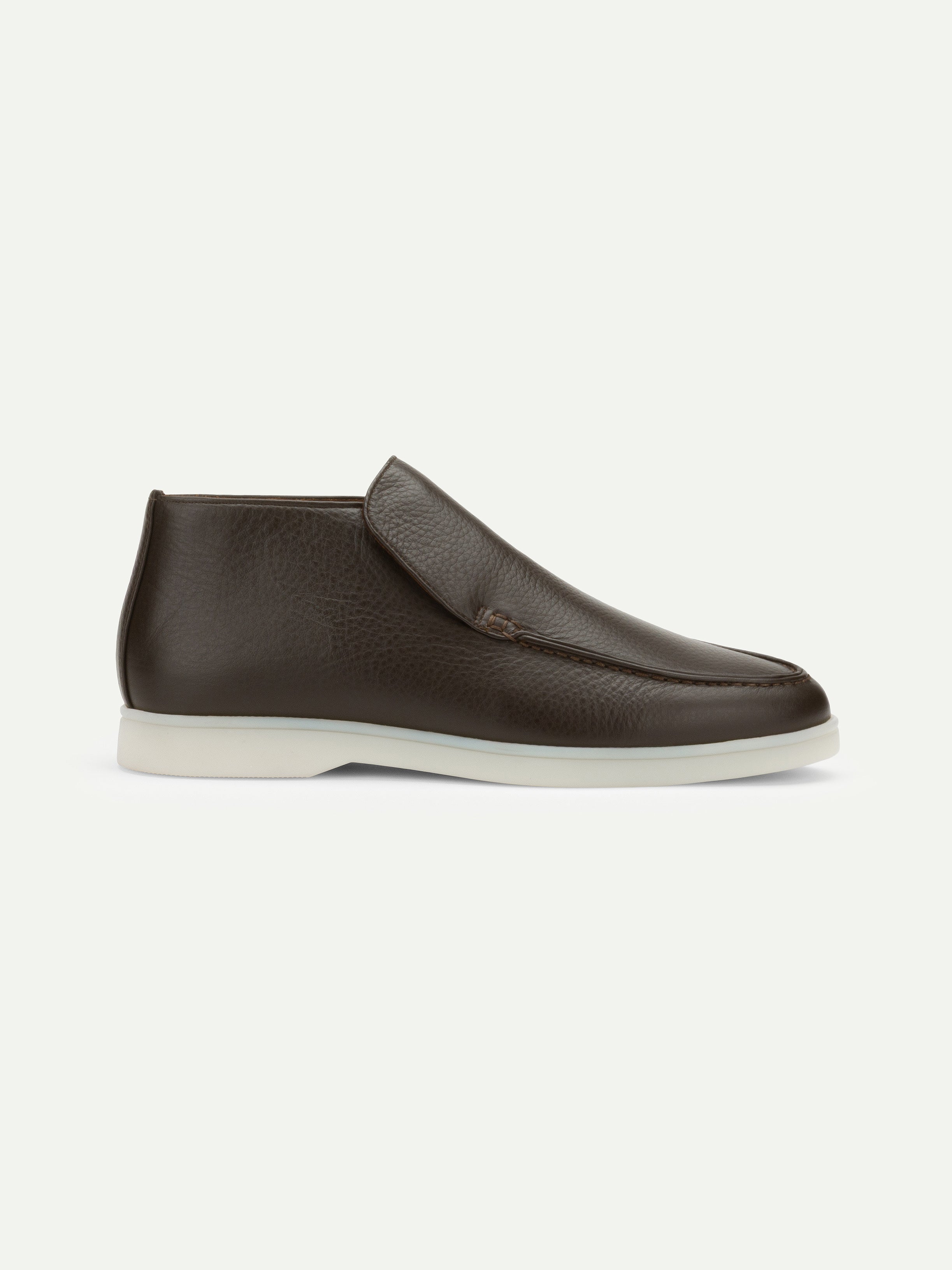 Lady Brown Grain City Loafer - Image 6