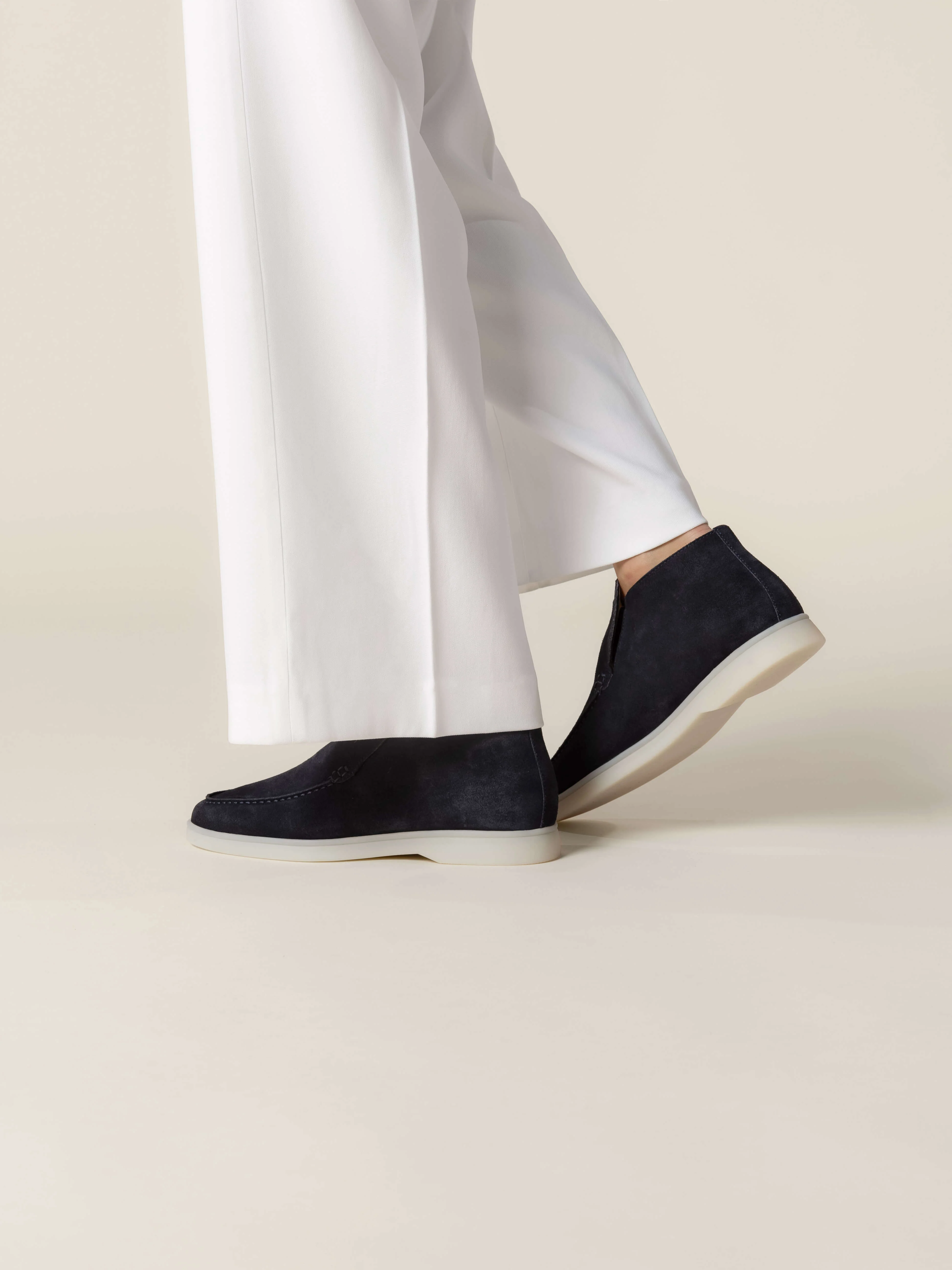 Lady Dark Blue City Loafer - Image 2