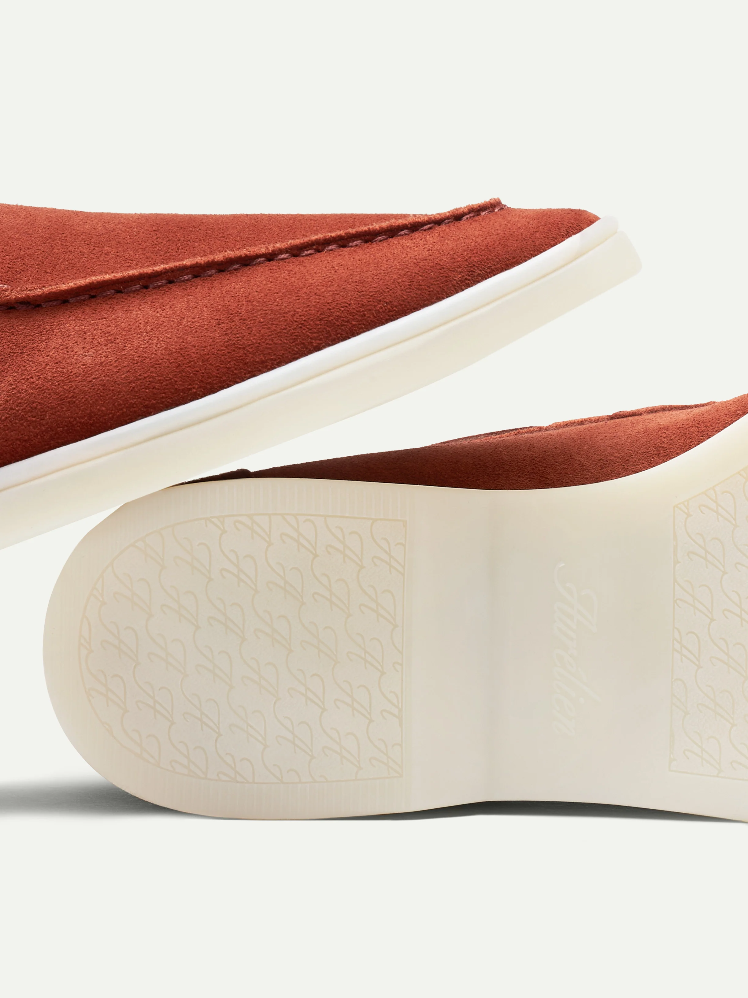 Lady Dusty Orange Yacht Loafers - Image 4