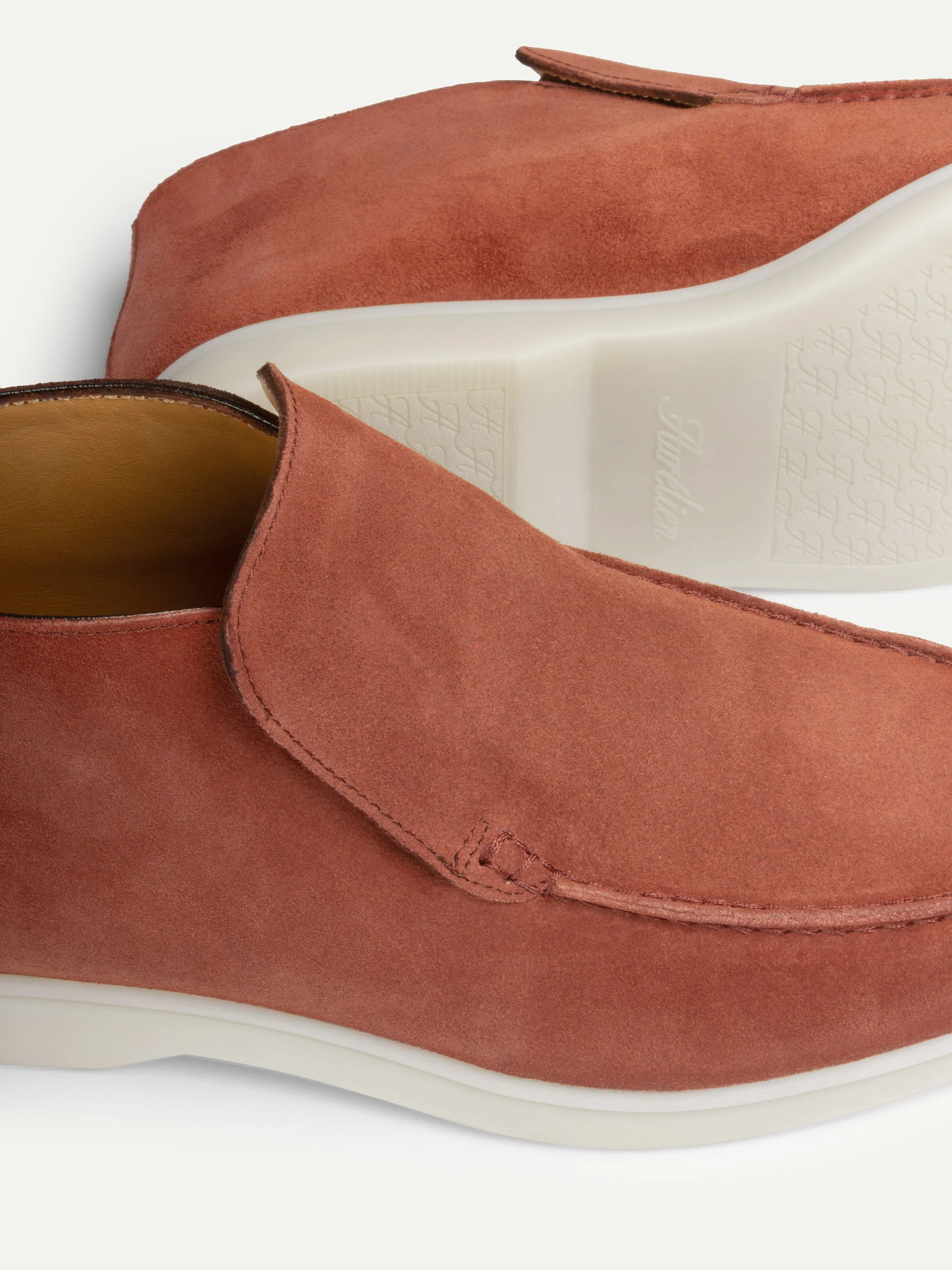 Lady Maroon City Loafer - Image 2