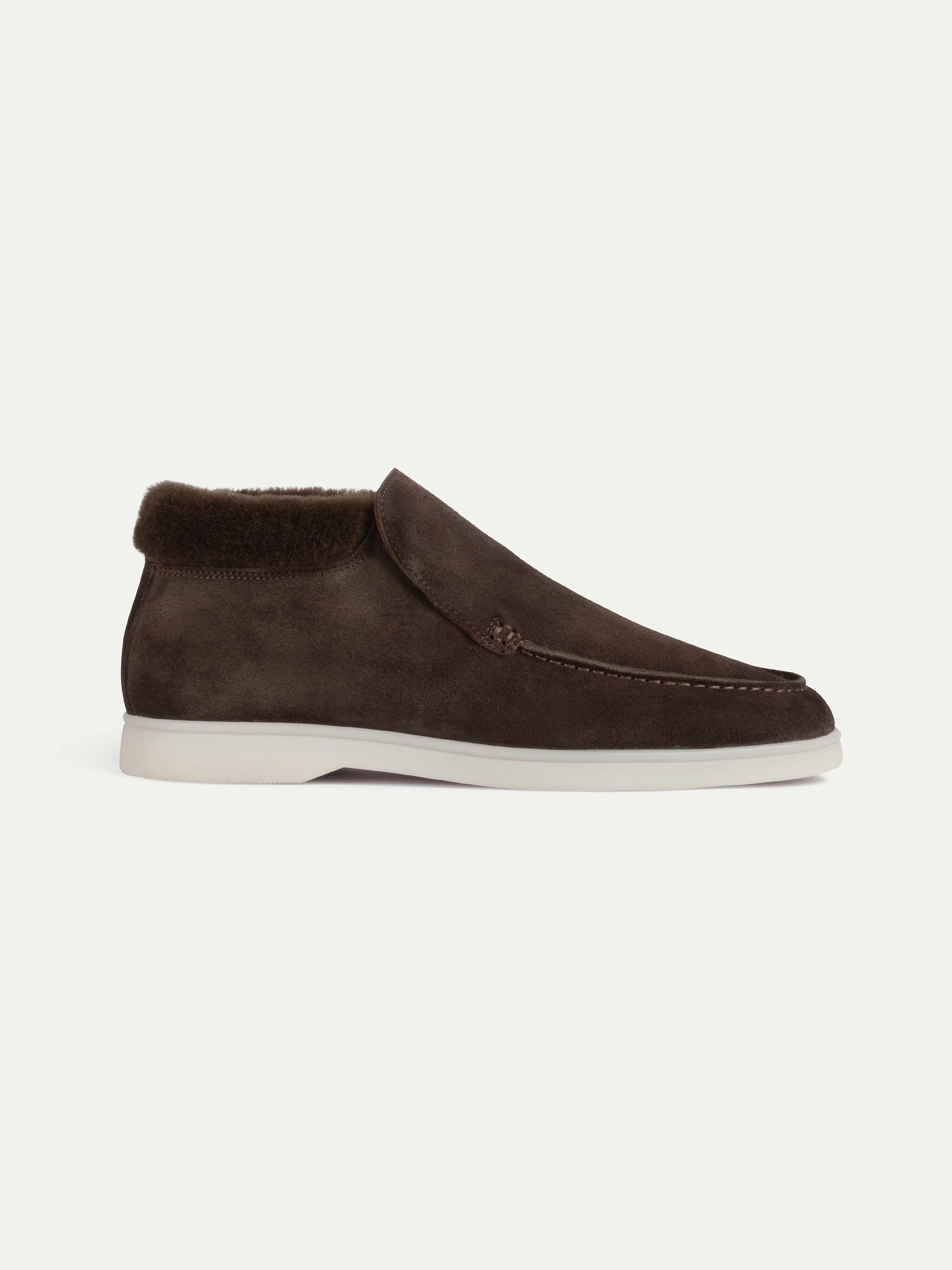 Lady Warm Grey City Loafer Fur - Image 6
