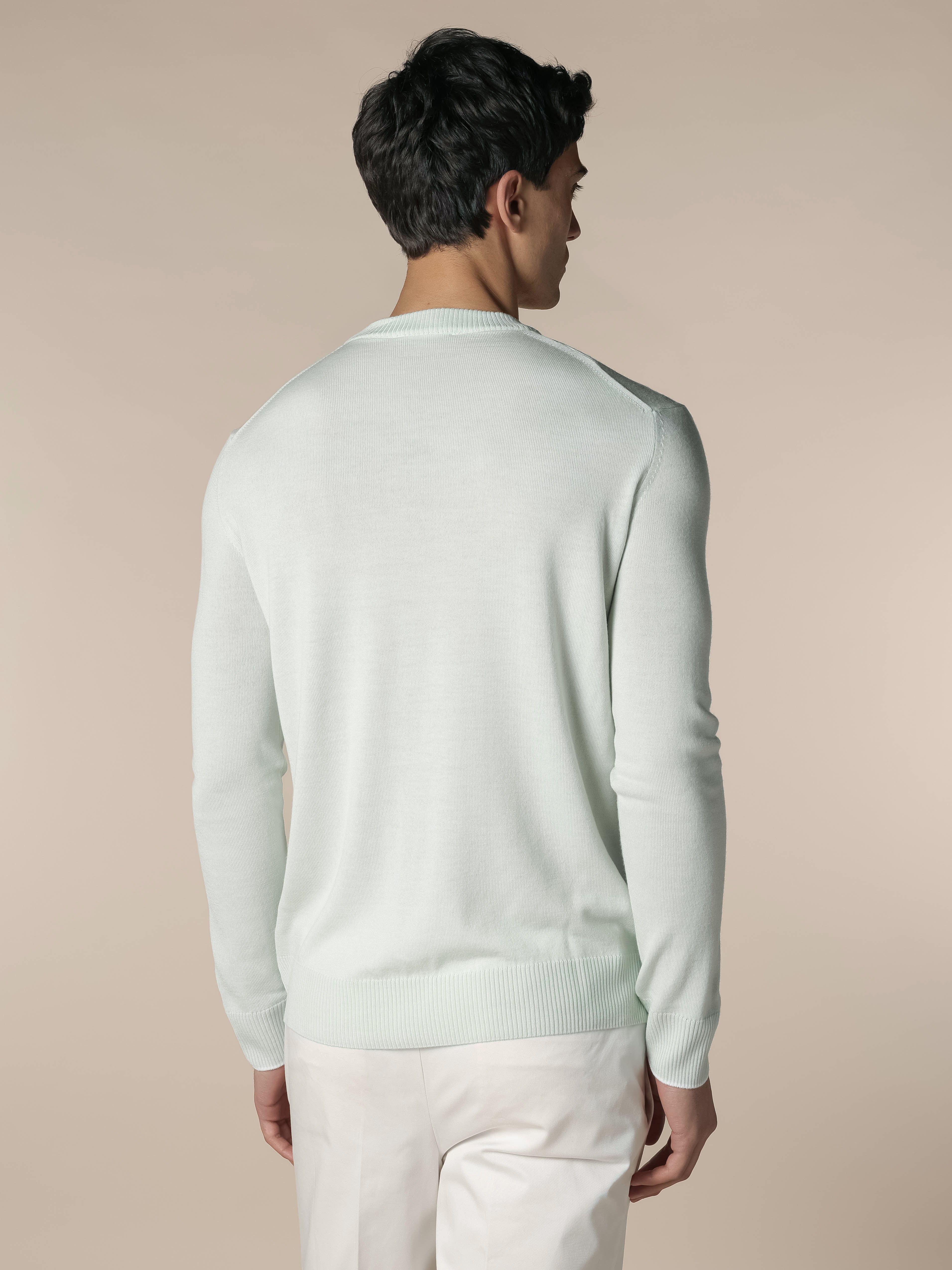 Light Aqua Two Tone City Crew - Image 5