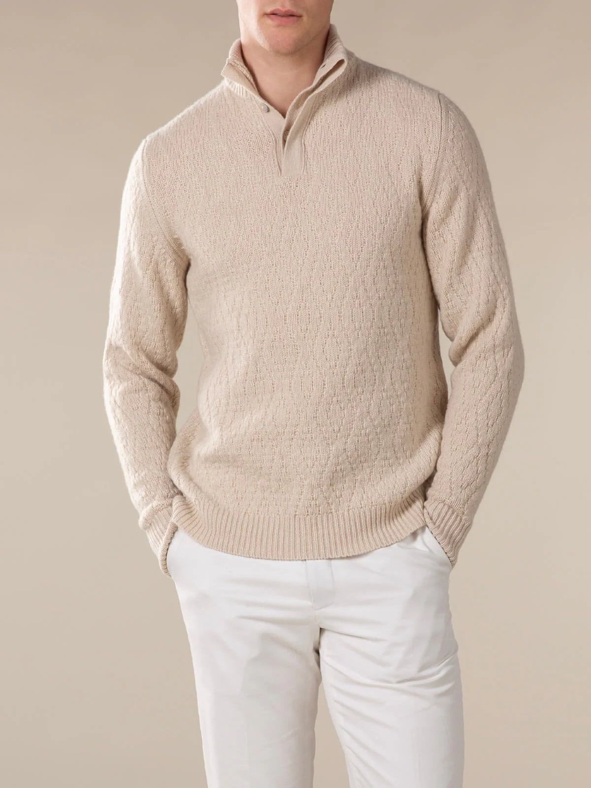 Light Beige Frost Sweater - Image 2