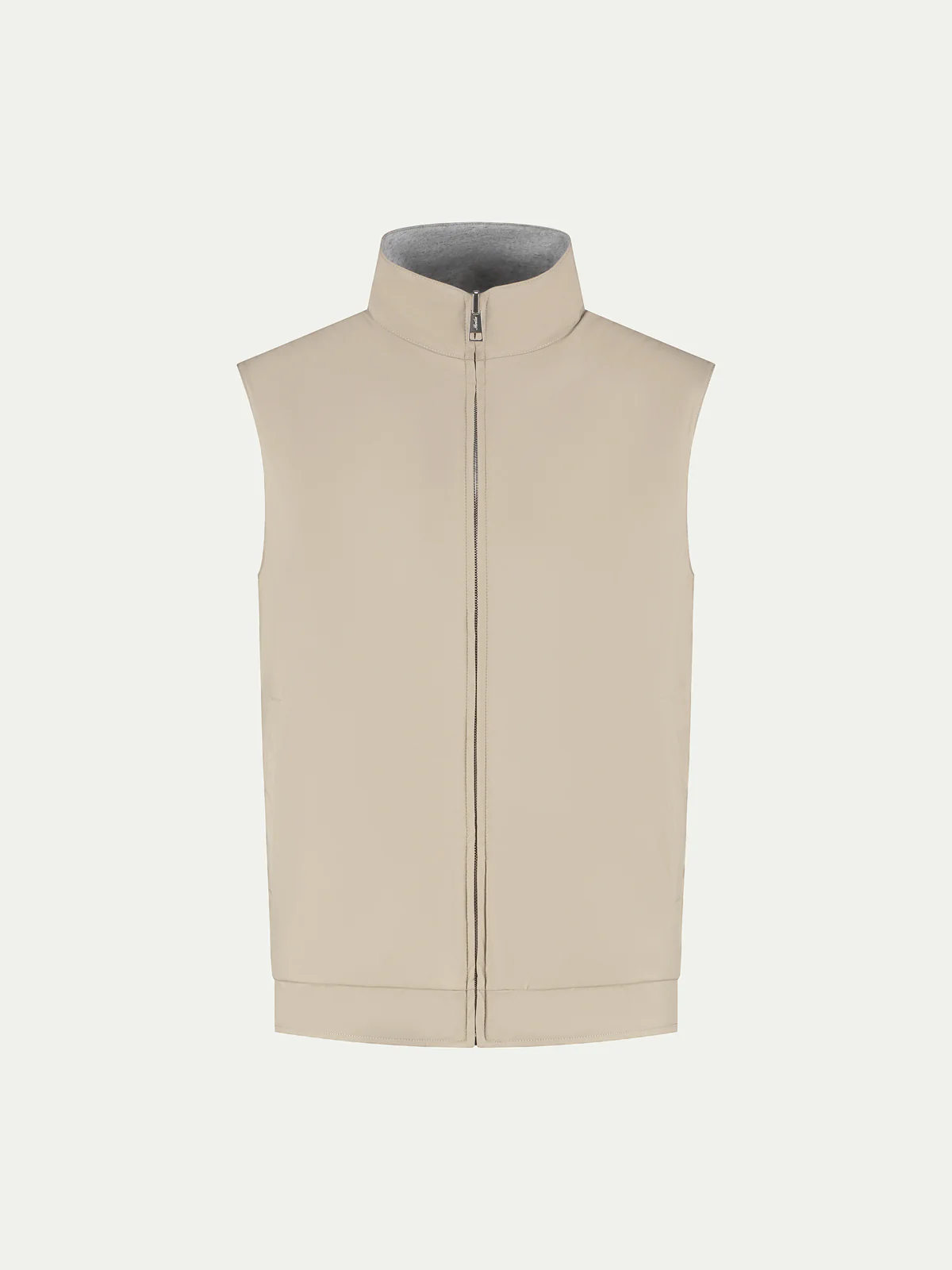Beige Reversible Resort Body Warmer