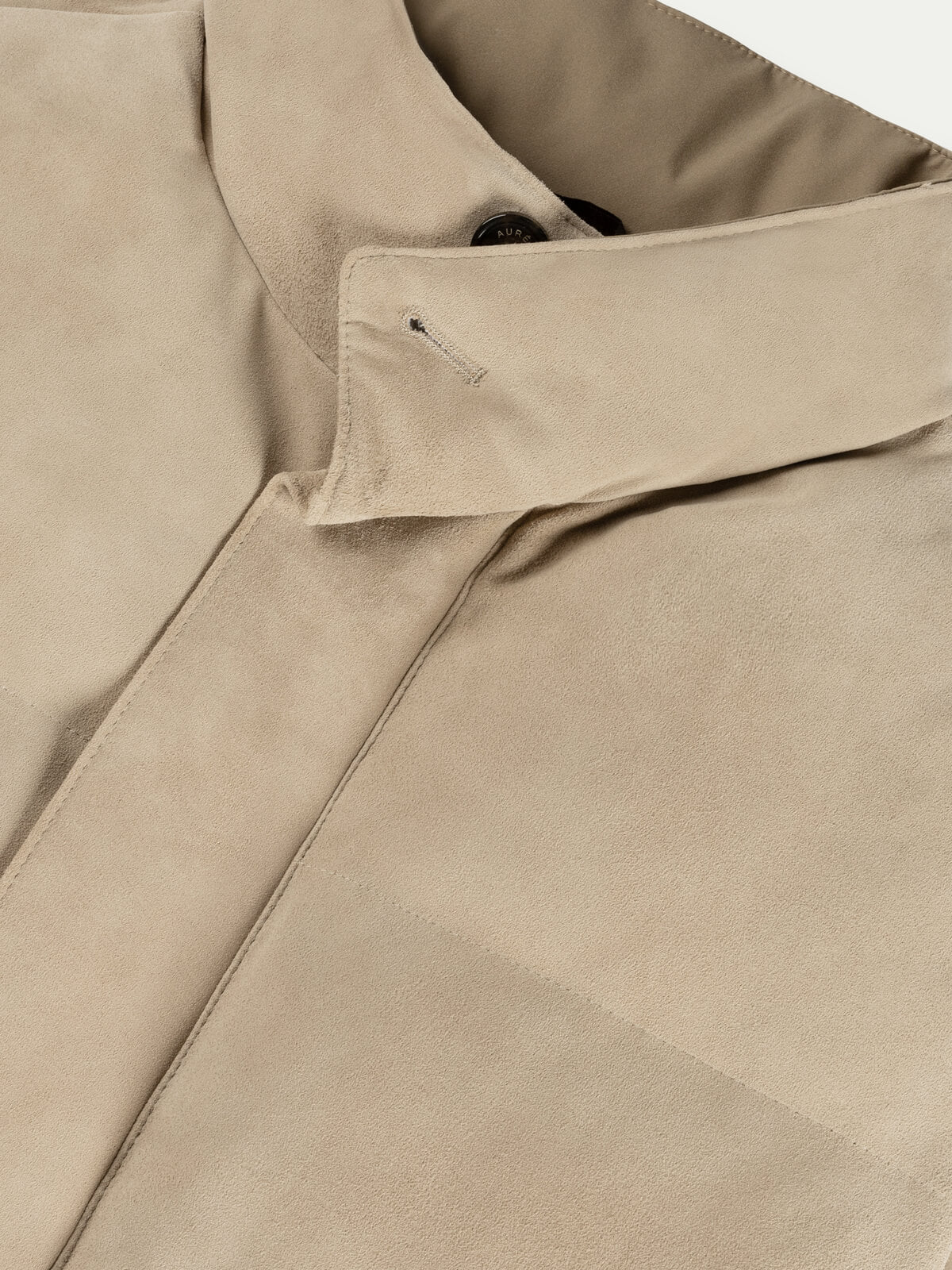 Light Beige Suede AUR1 Body Warmer - Image 4