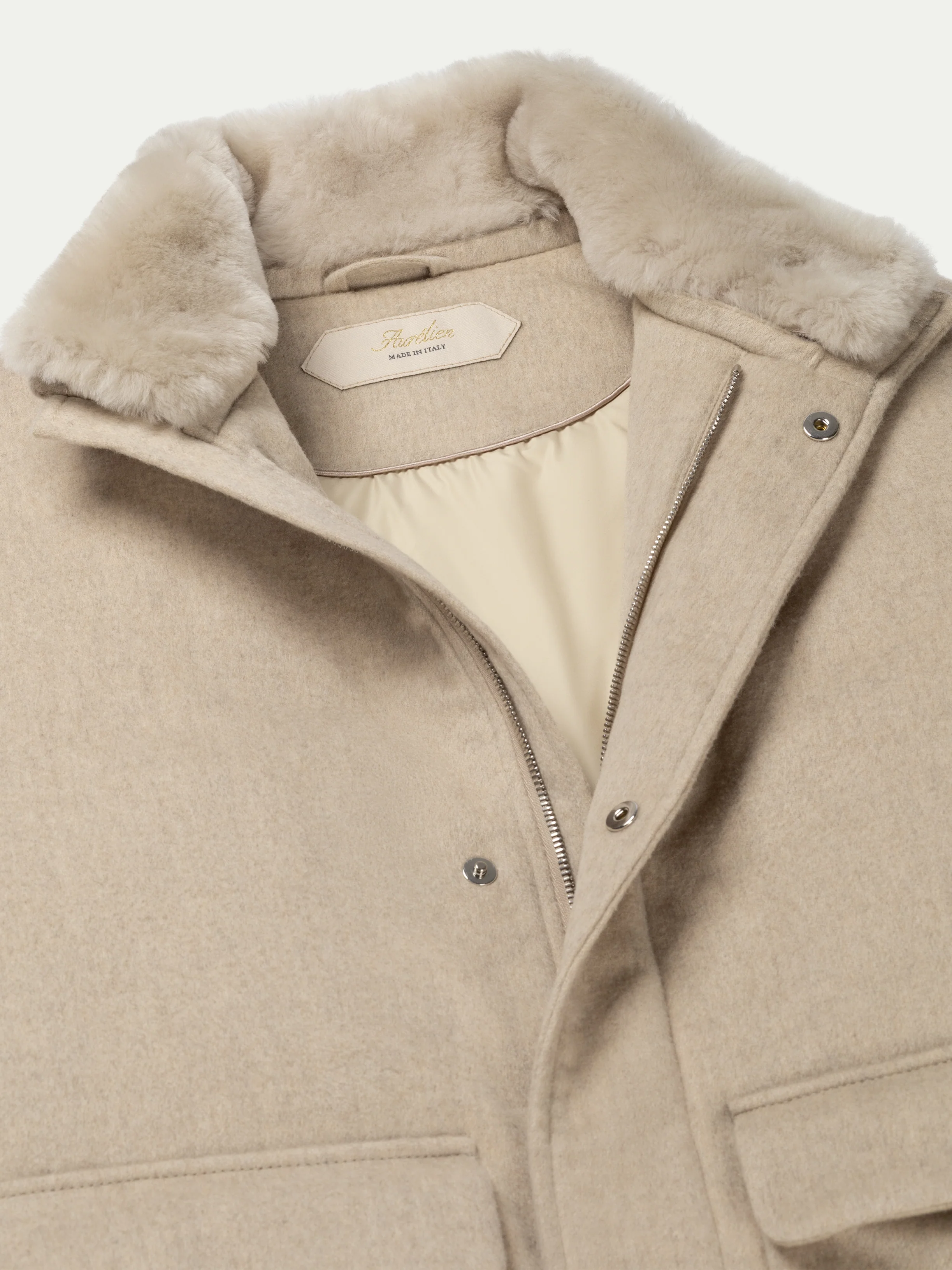 Light Beige Explorer Jacket - Image 3