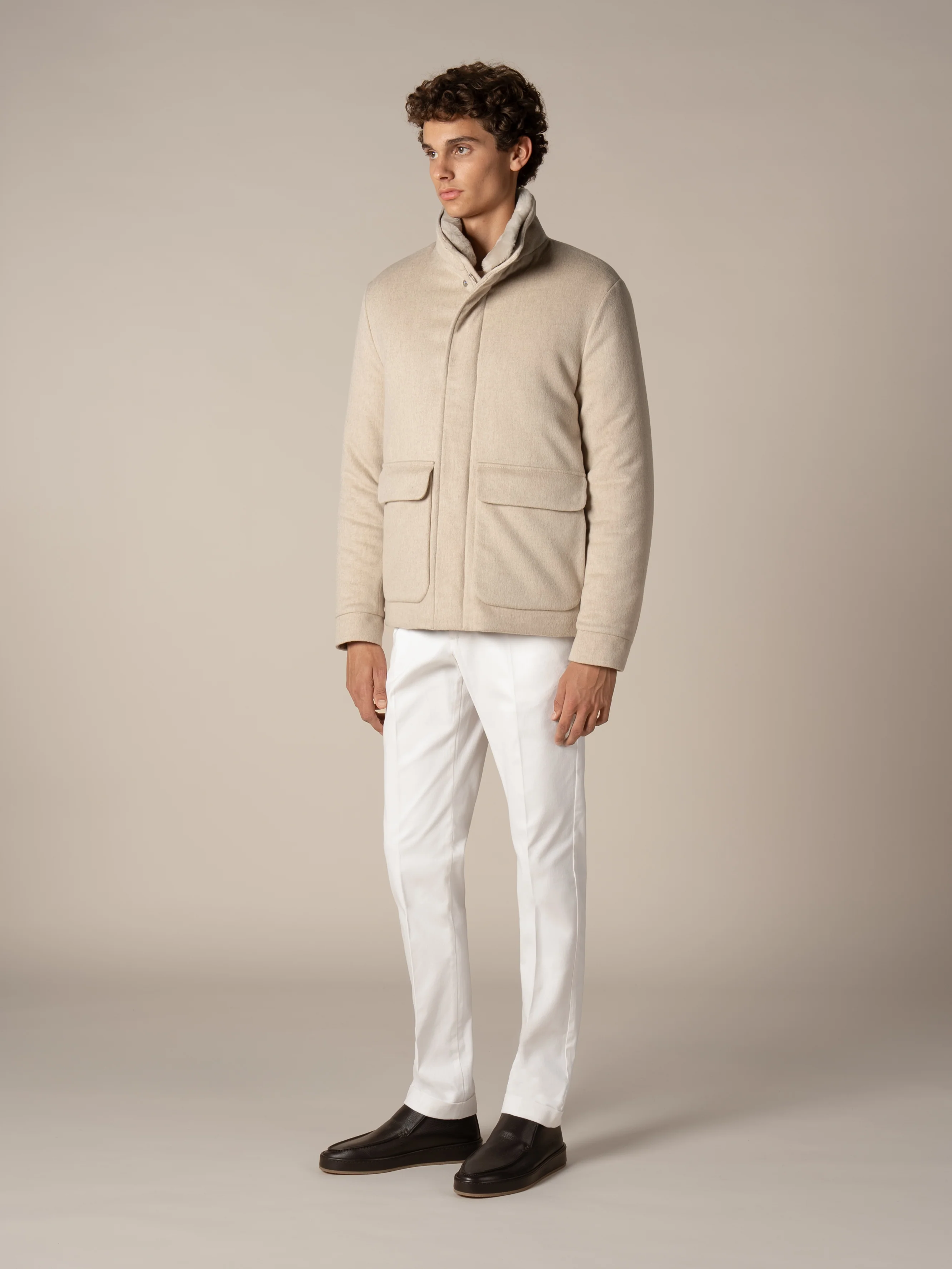 Light Beige Explorer Jacket - Image 6