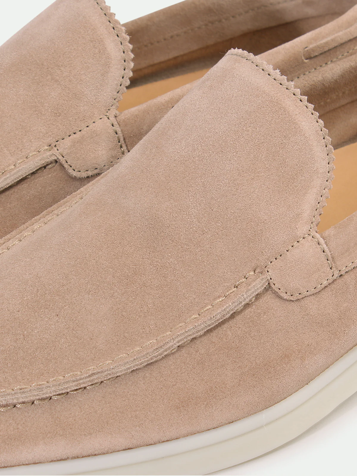 Light Beige Yacht Loafers - Image 3
