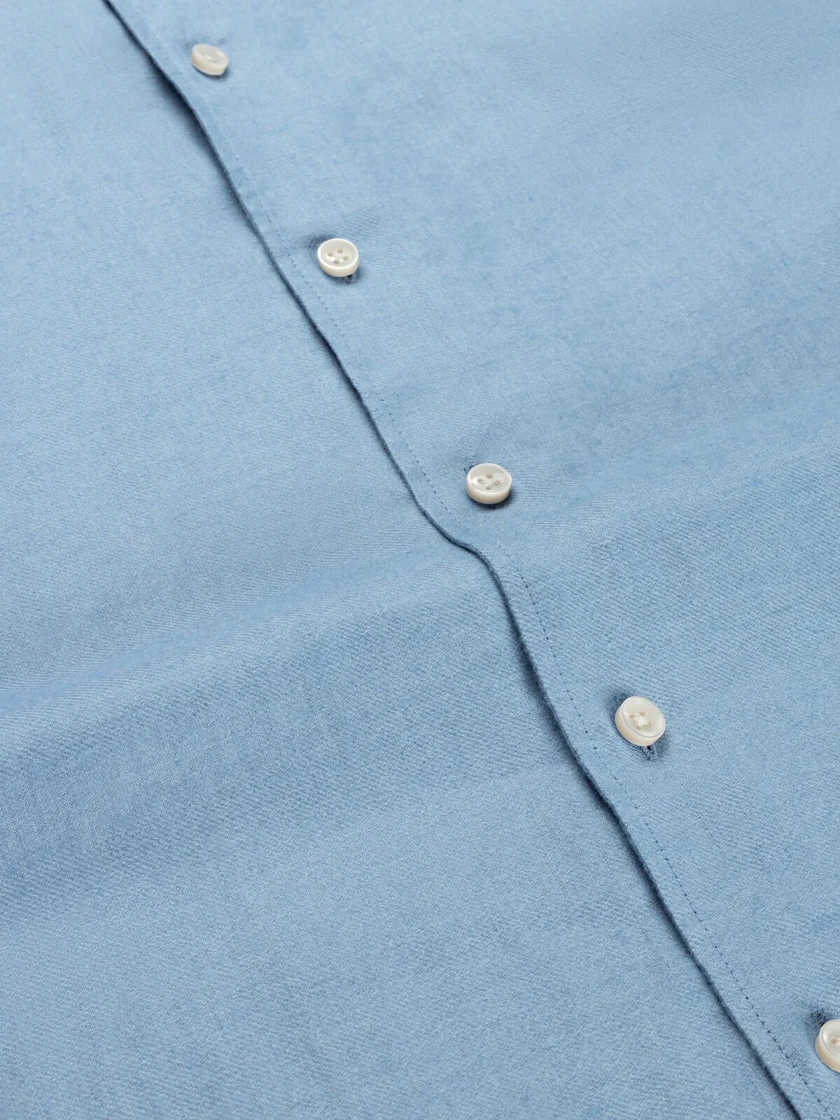 Light Blue Flannel Shirt - Image 6