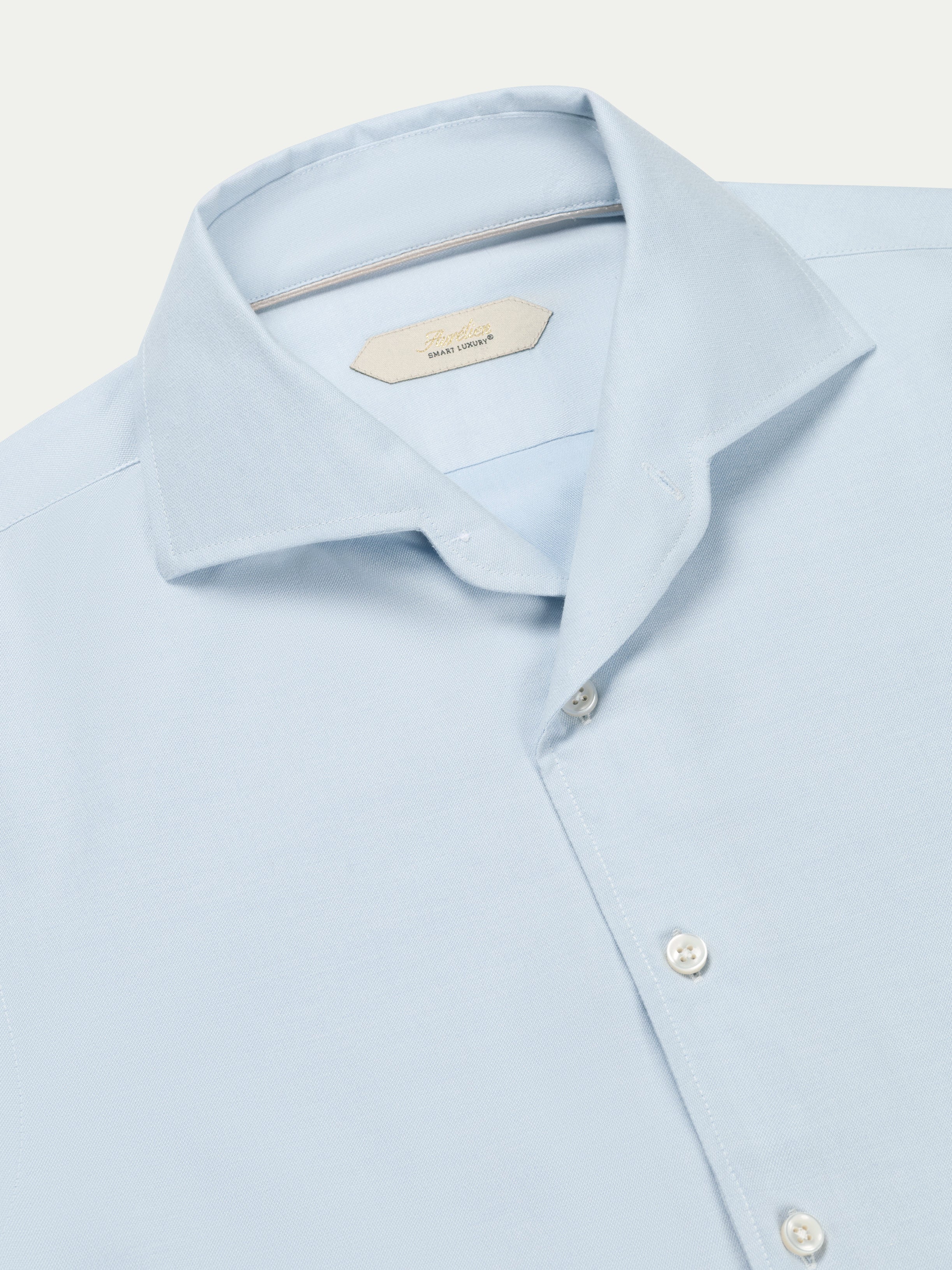 Light Blue Silk Shirt - Image 3