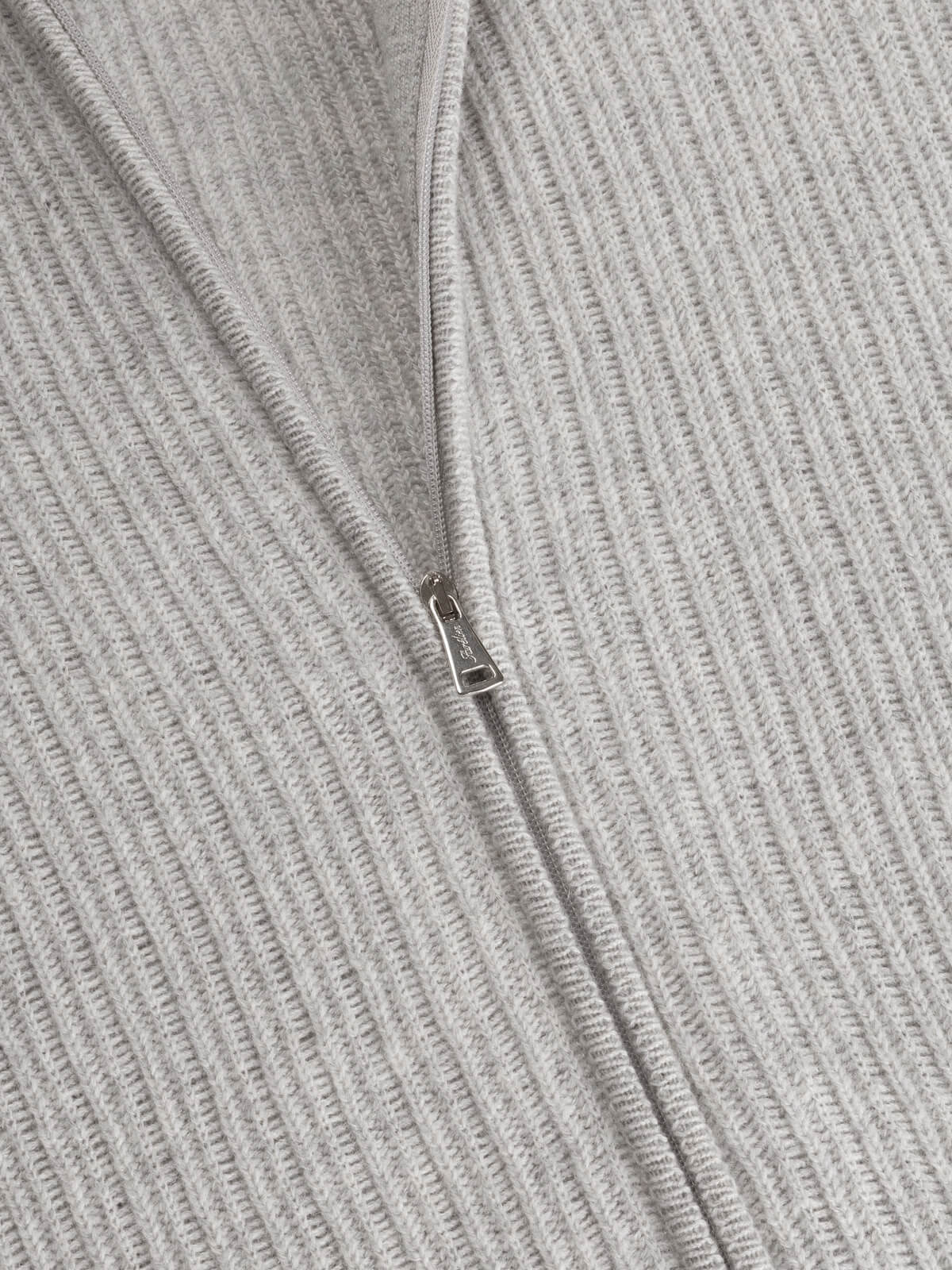 Light Grey Rib Vest - Image 3