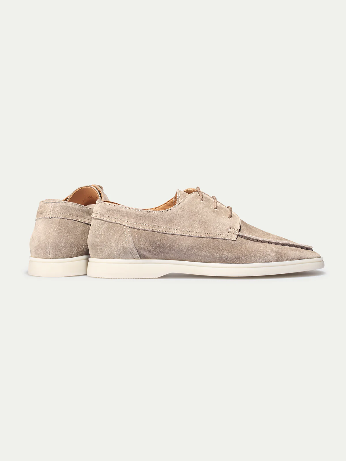 Light Grey Boat Loafers - Image 4