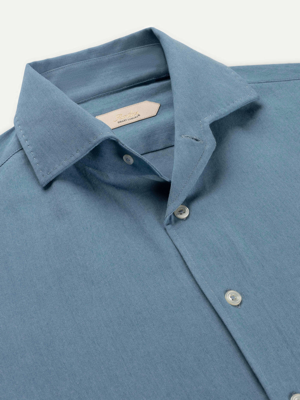 Mid Blue Denim Shirt - Image 5