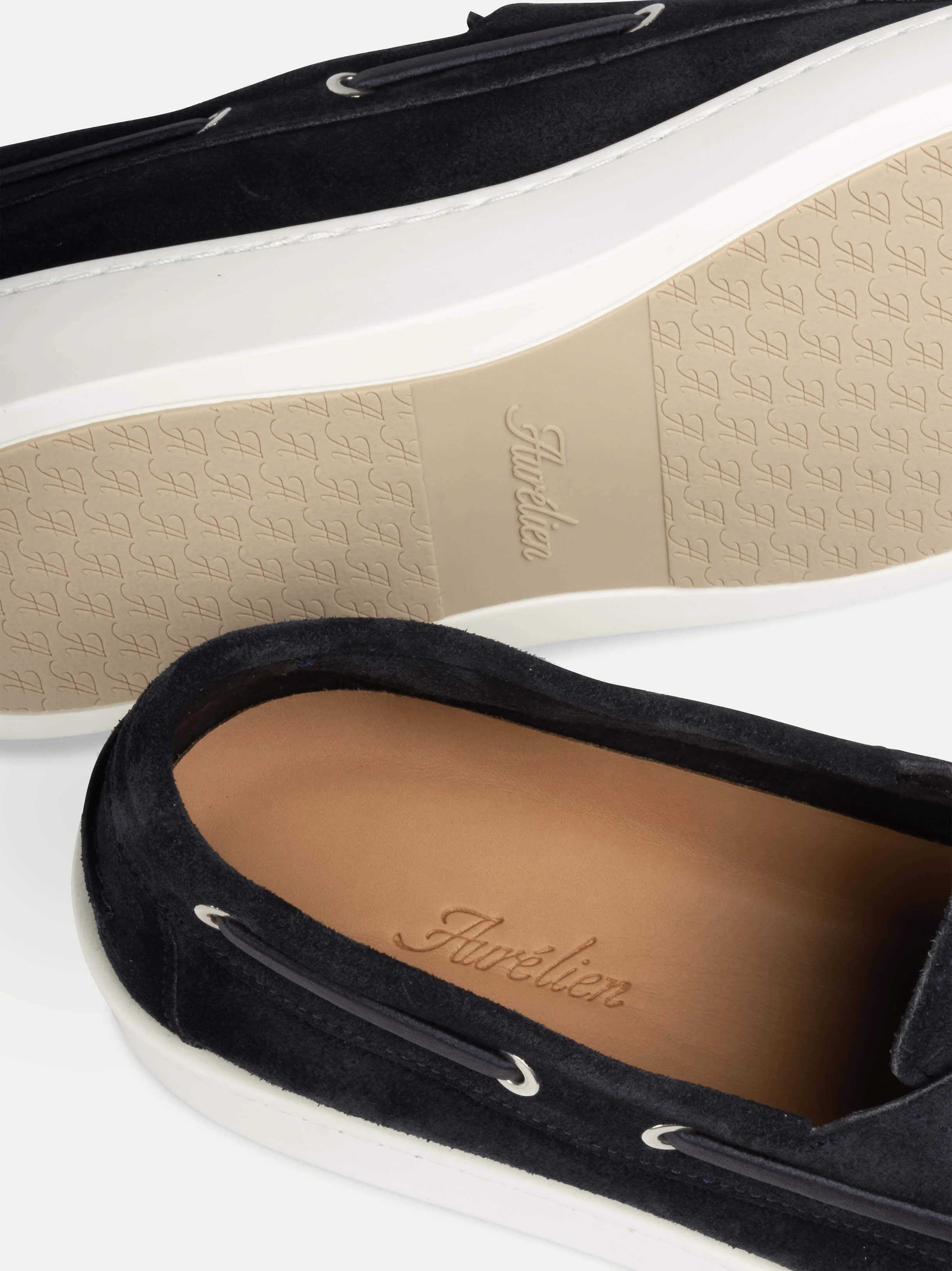 Navy Boat Sneaker - Image 3