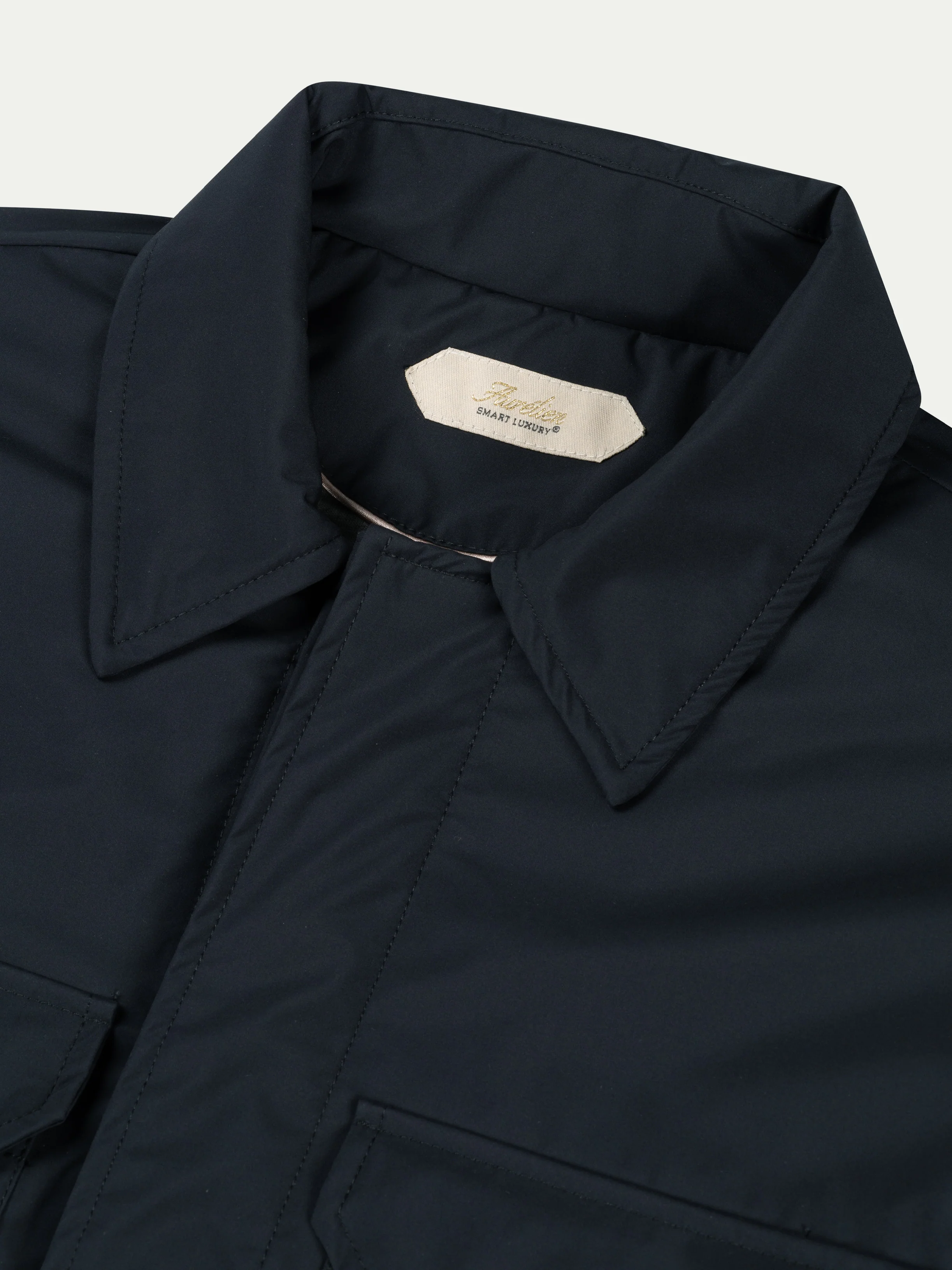 Navy City Button Jacket - Image 2