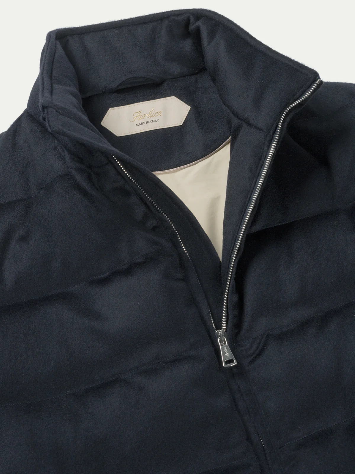 Navy AUR1 Puffer Jacket - Image 4
