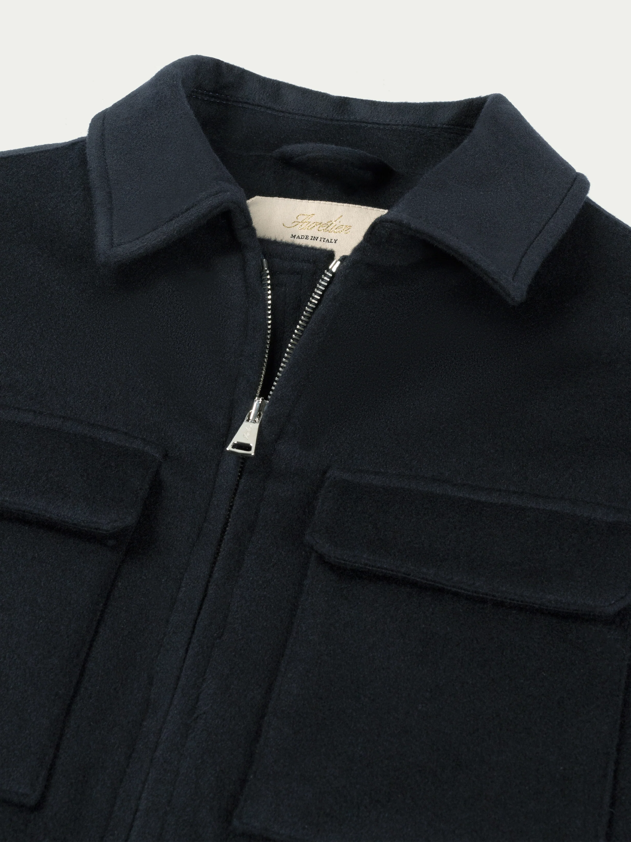 Navy City Bomber Jacket - Image 4