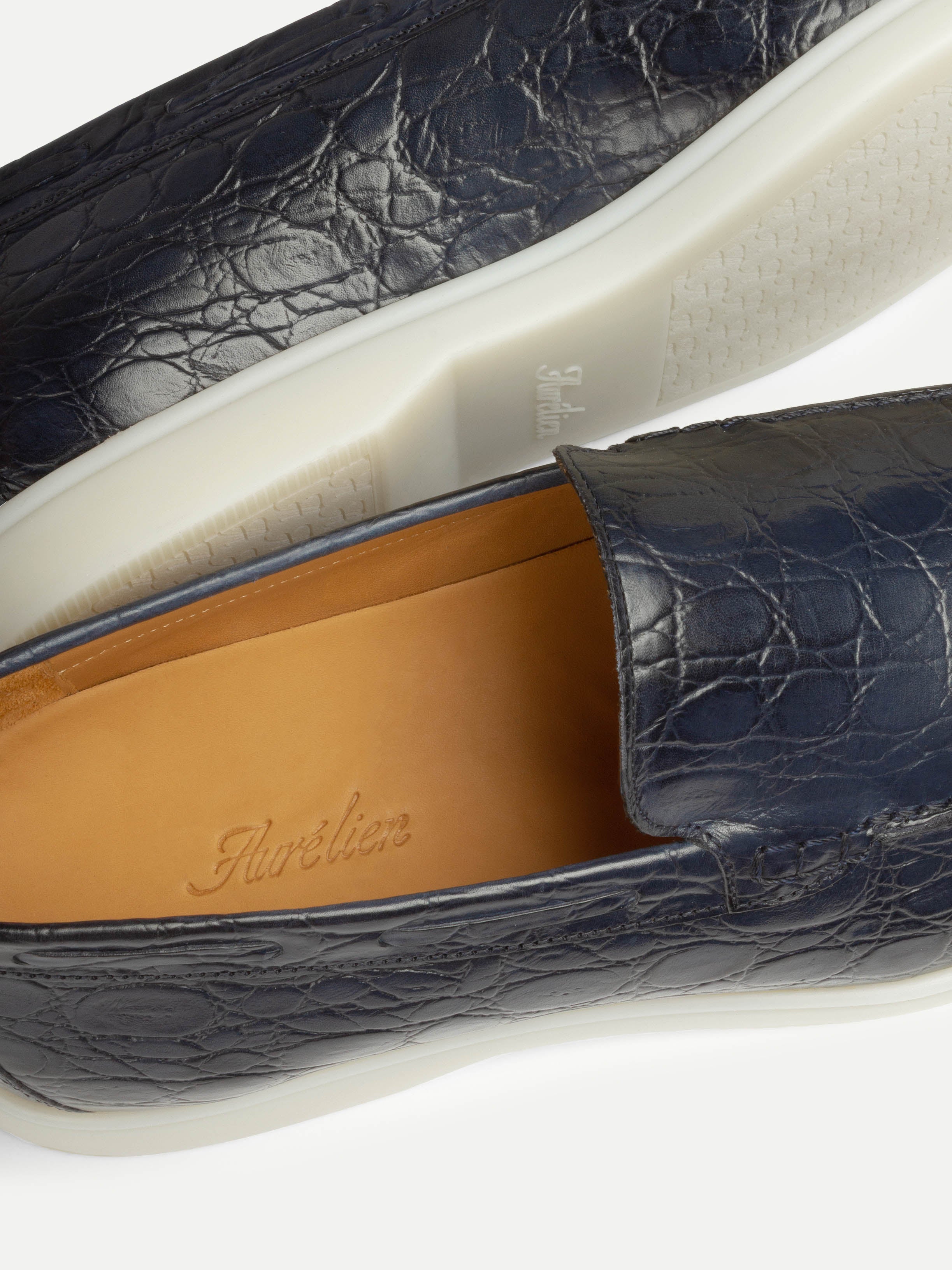 Navy Yacht Loafers - Image 3