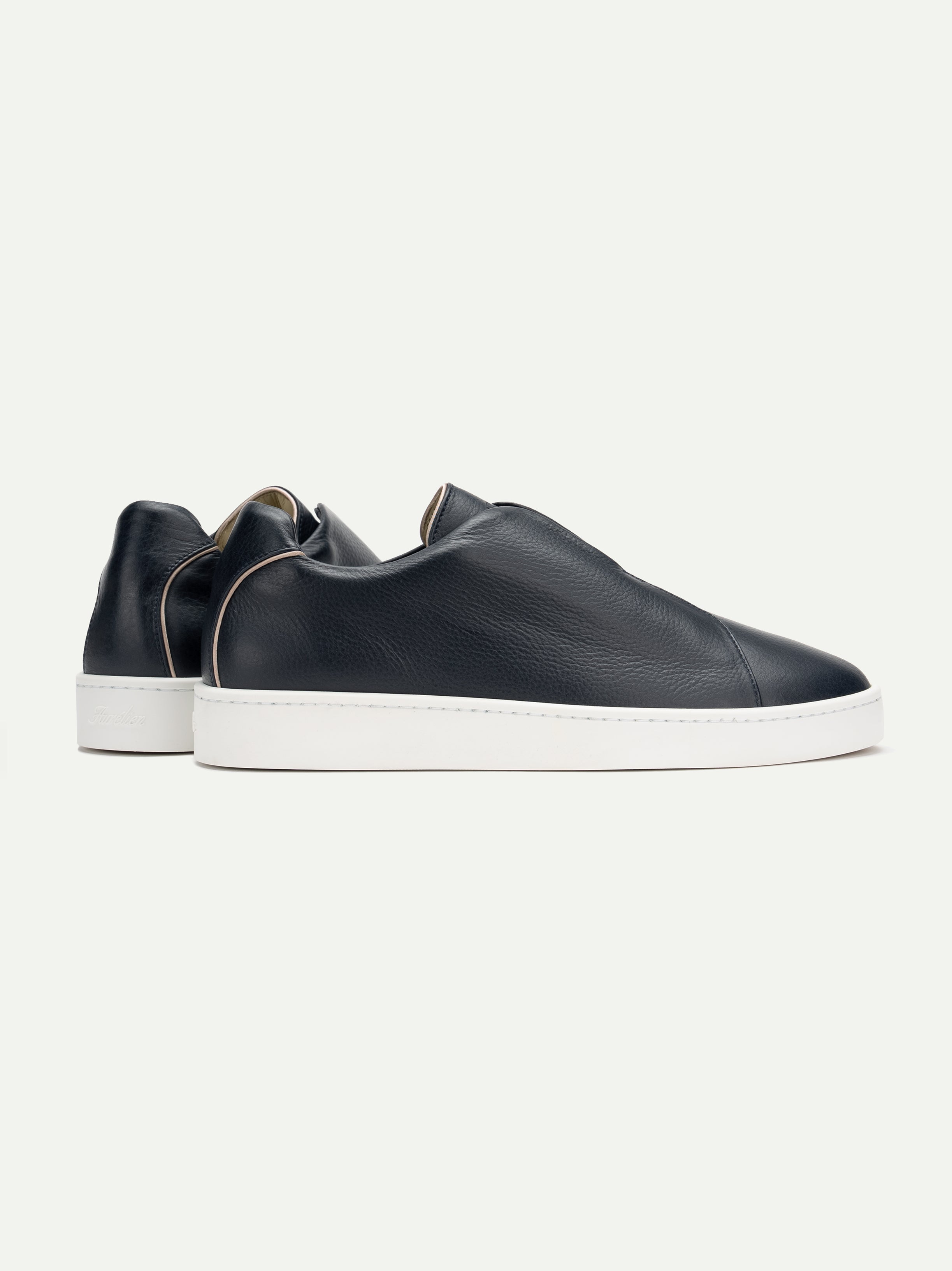 Dark Navy Grain AUR3 Sneaker - Image 4