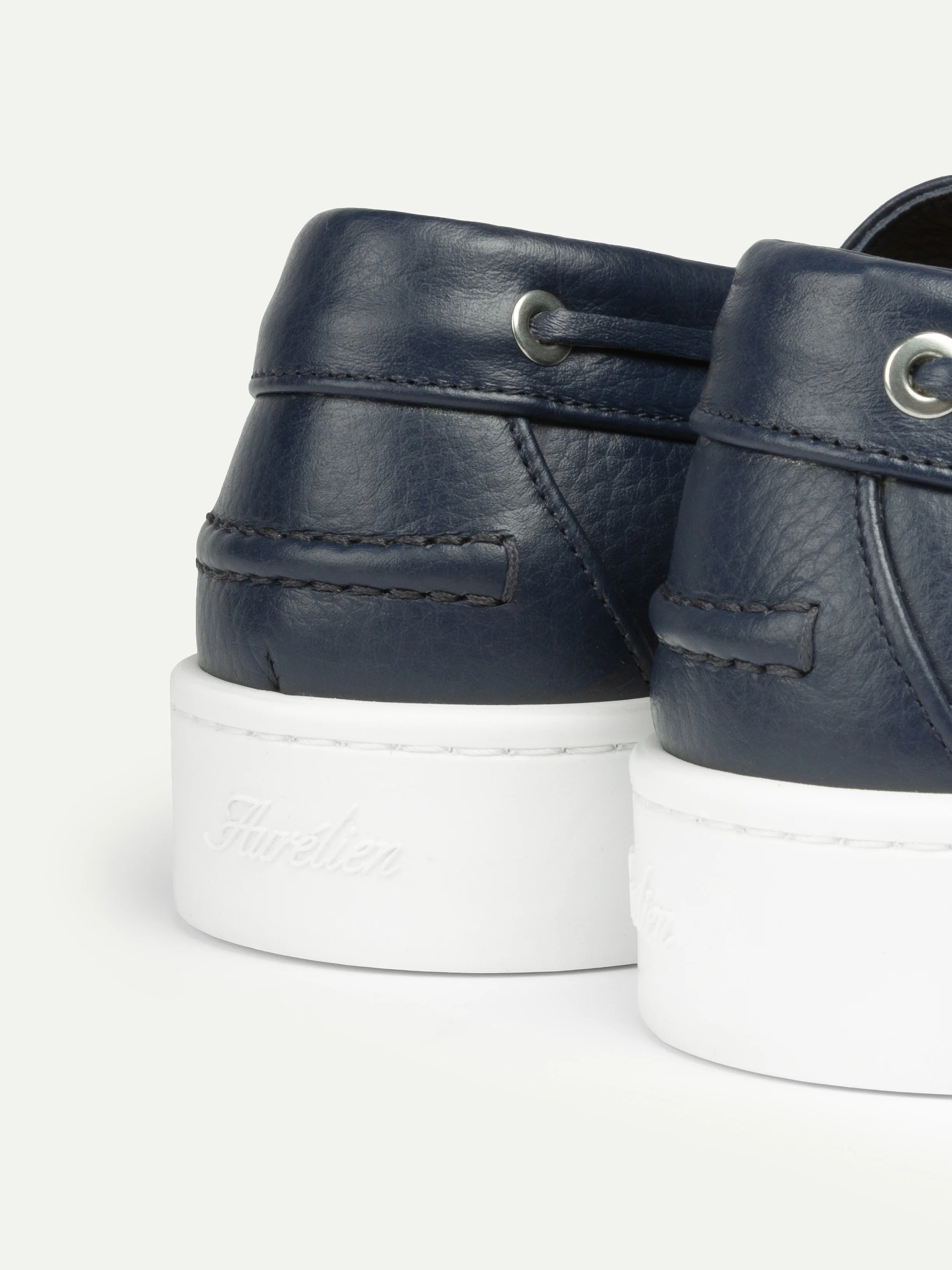 Navy Boat Sneaker - Image 3