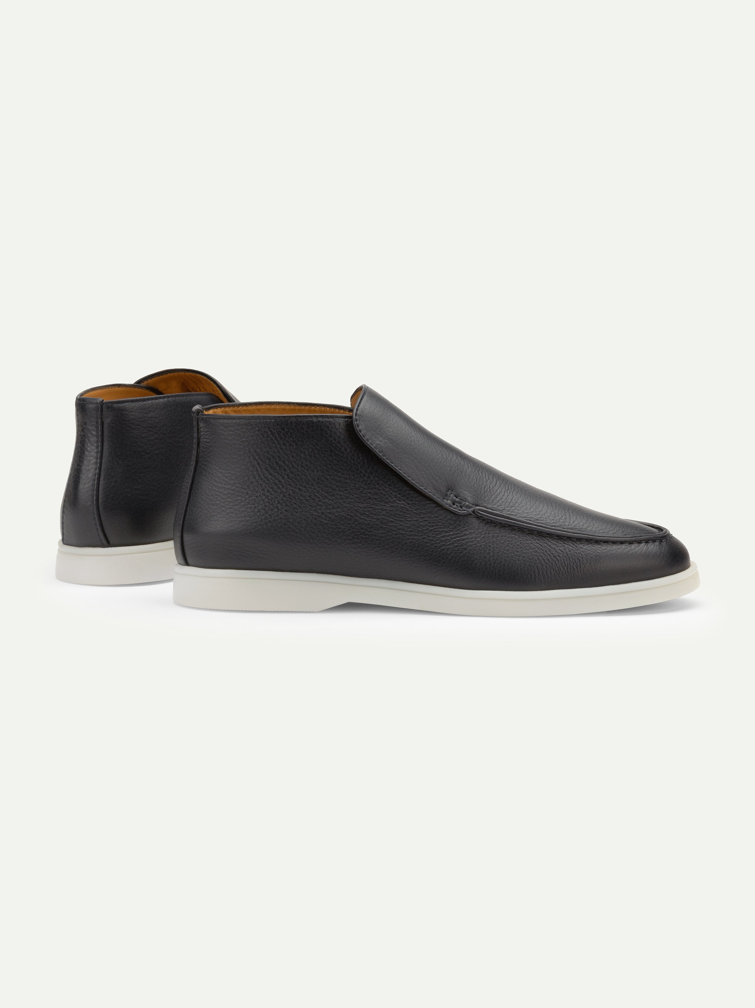Navy Grain City Loafer - Image 4