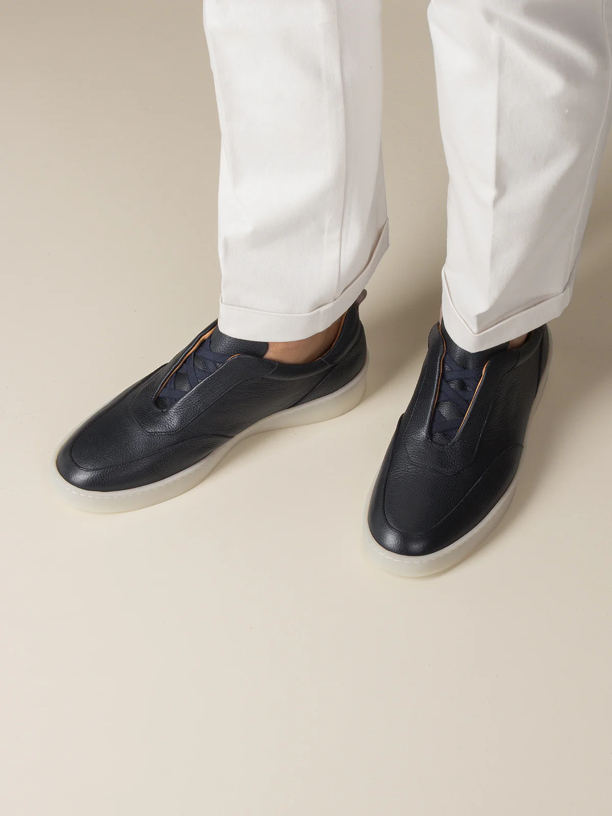 Navy Leisure Sneaker - Image 2