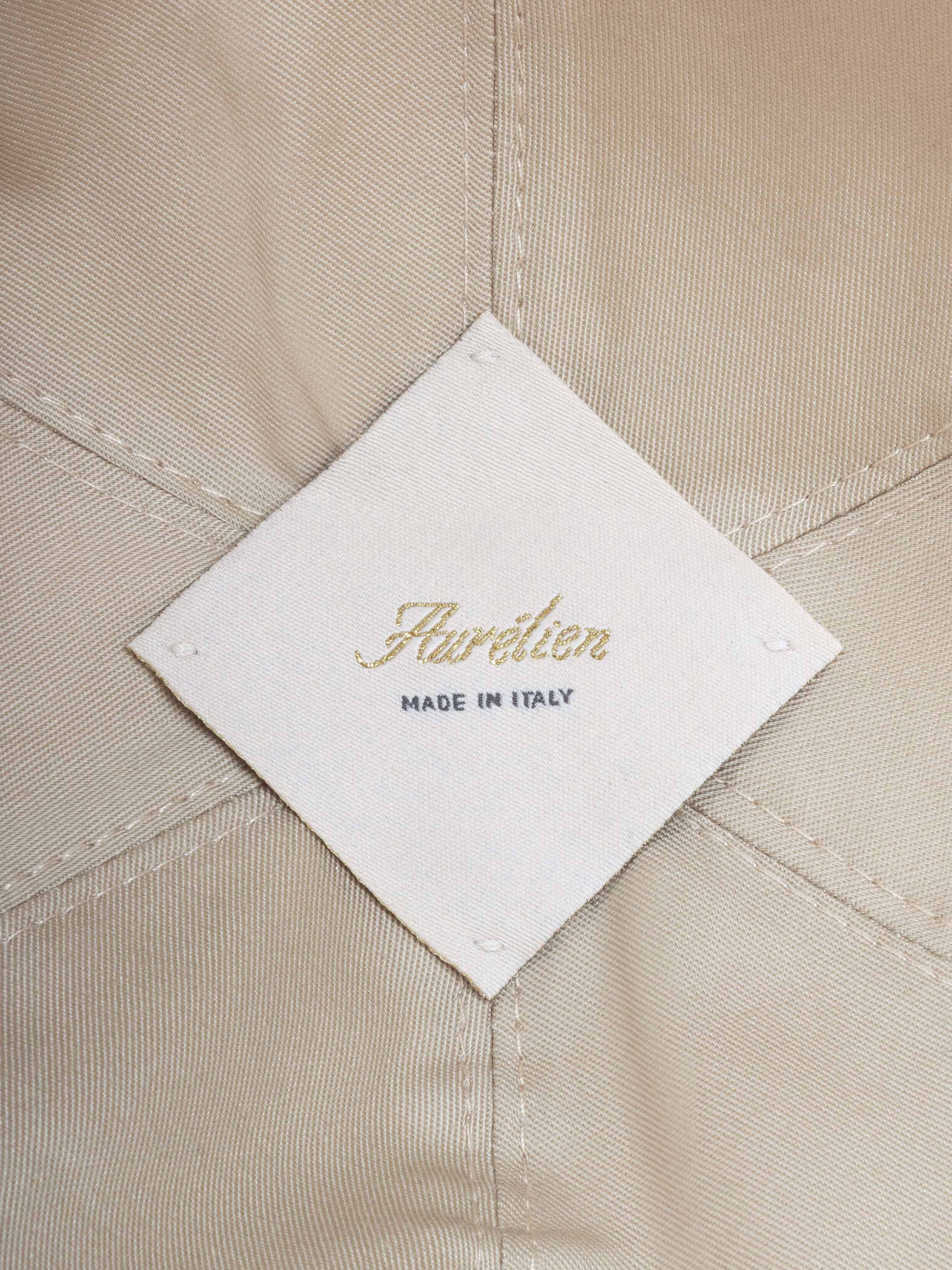 Navy Linen Baseball Cap - Image 4