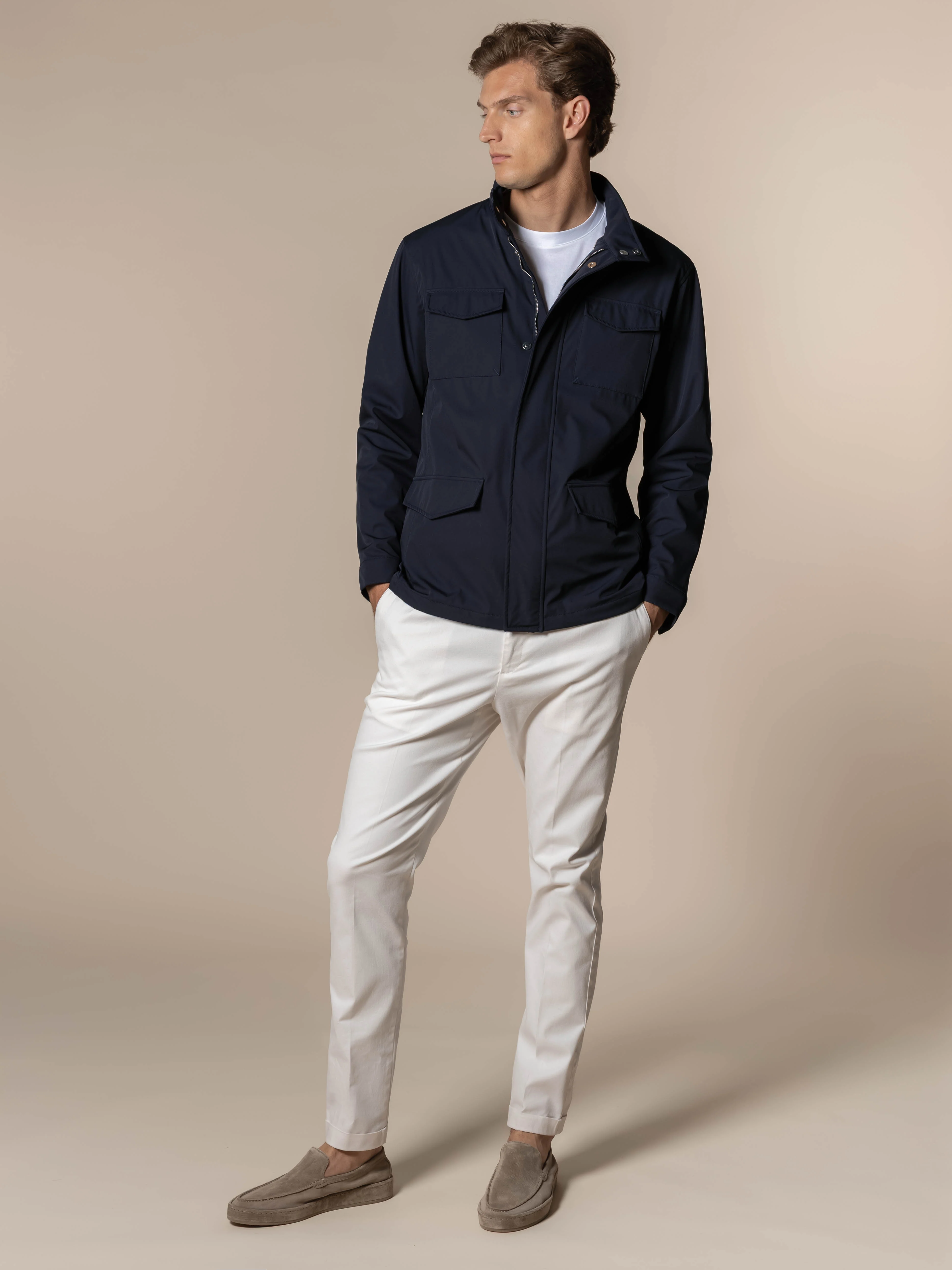 Navy Magnetic Field Jacket - Image 8
