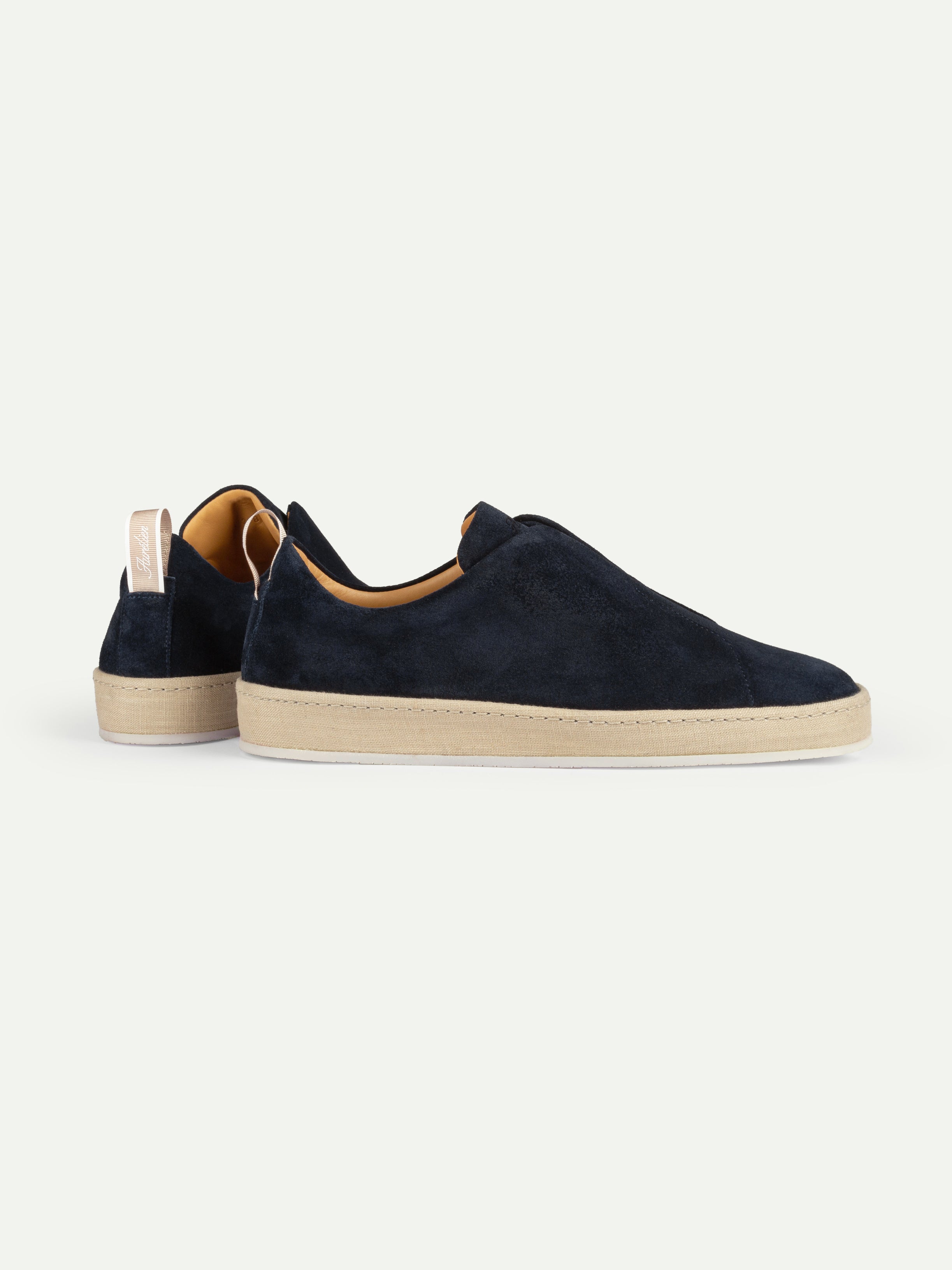 Navy Voyager Leisure Sneaker - Image 4