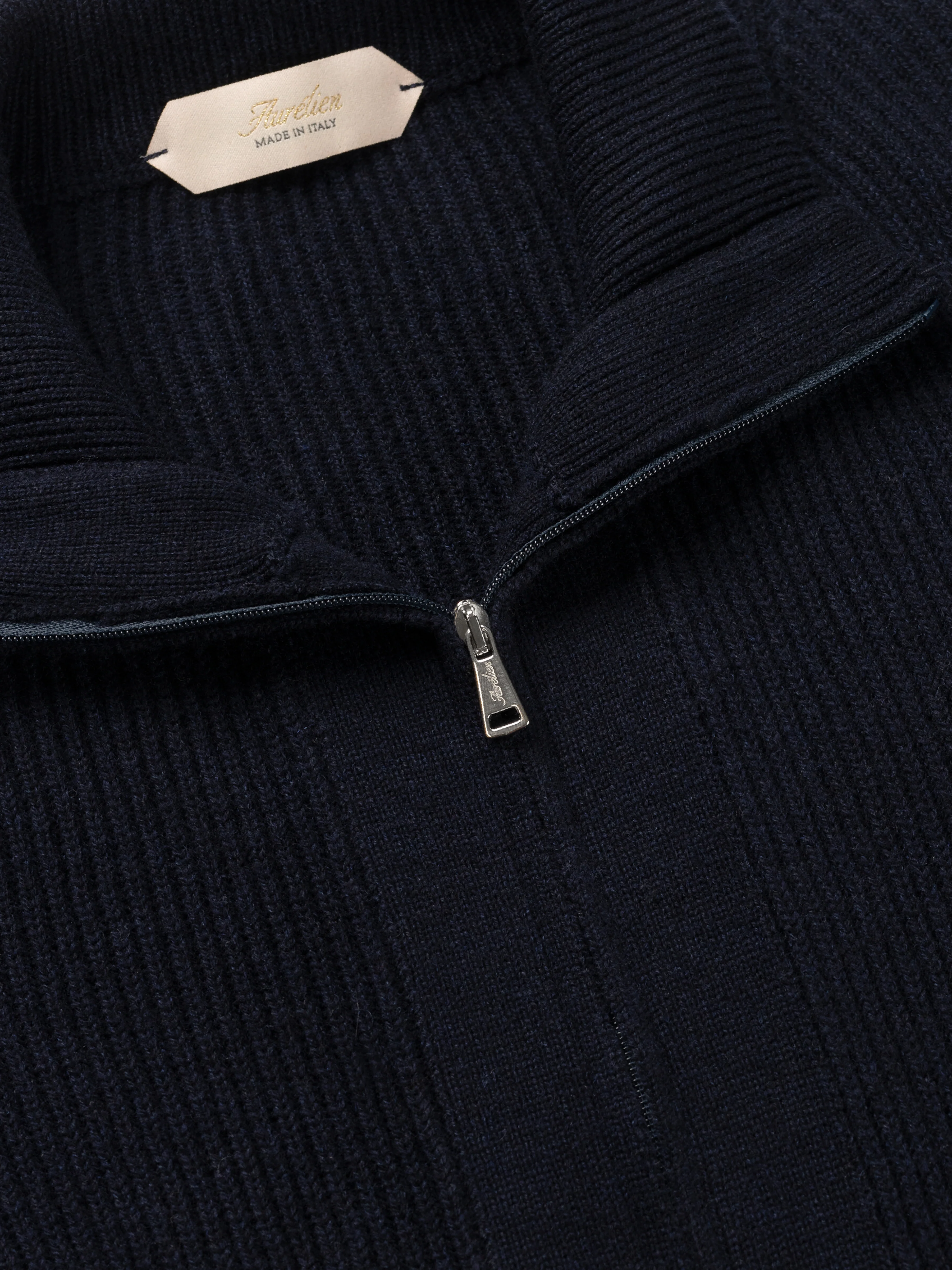 Navy Voyager Rib Vest - Image 4