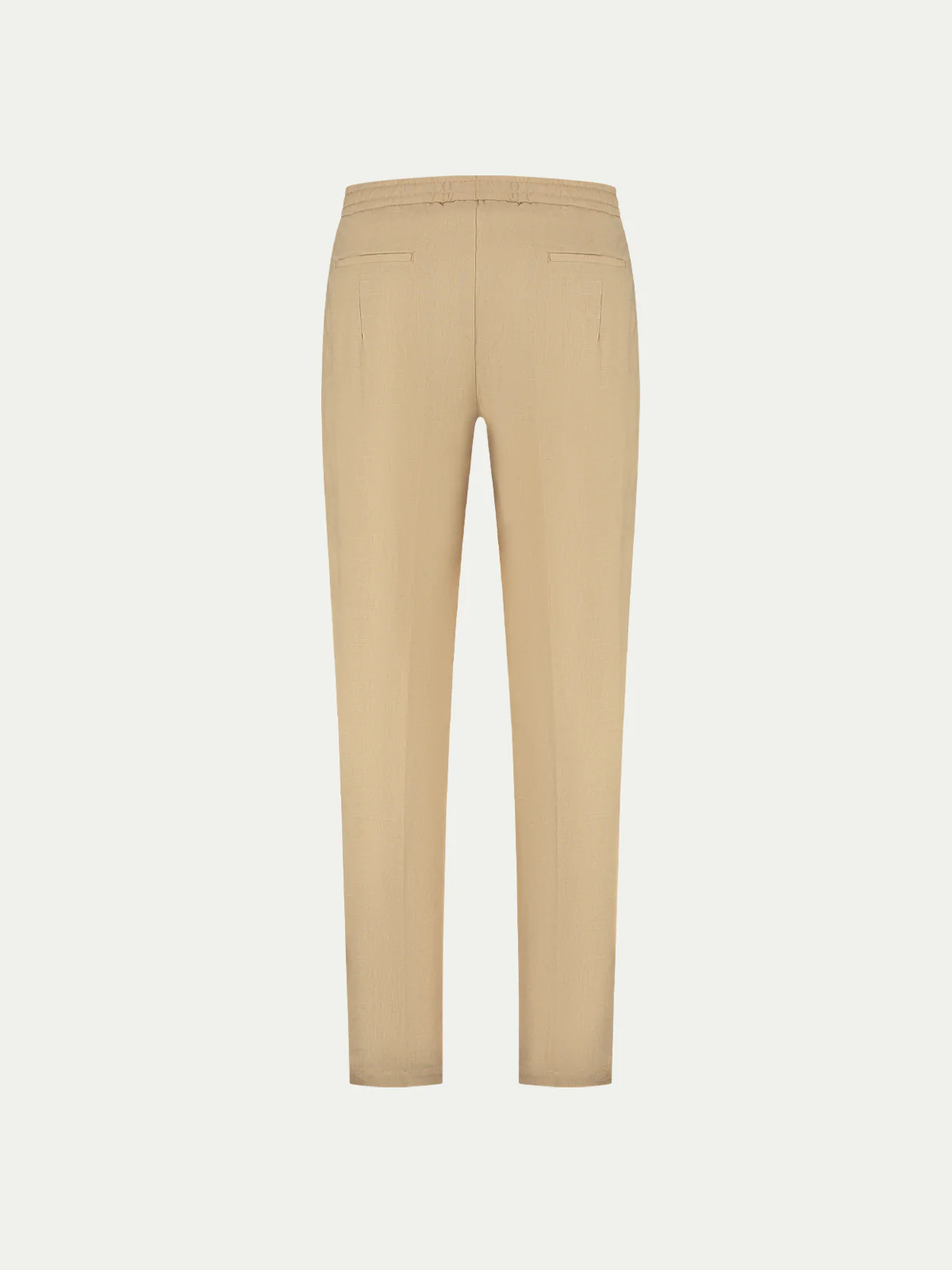 Nut Linen Seaside Trousers - Image 4