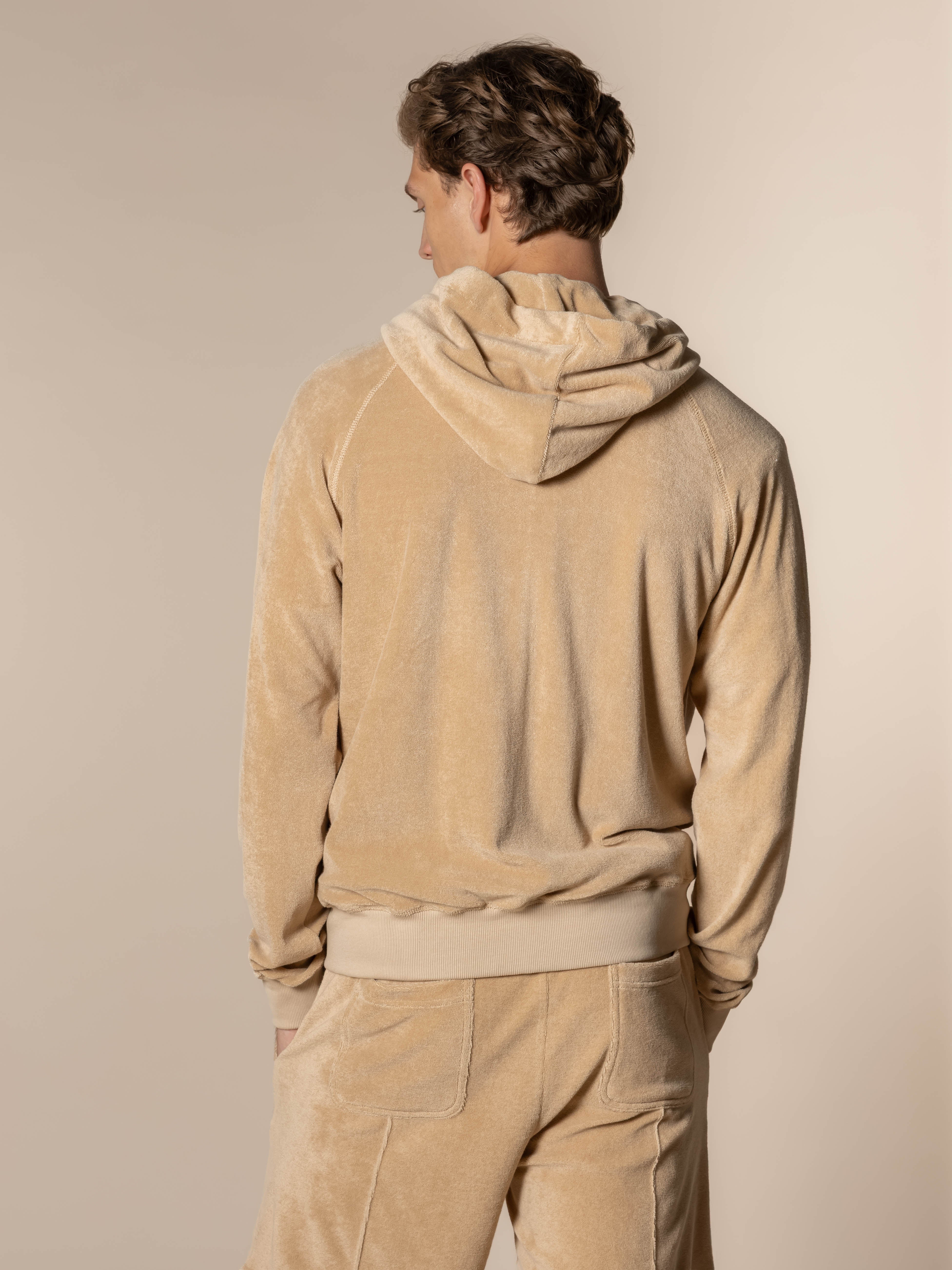 Nut Terry Towelling Zipper Vest - Image 5