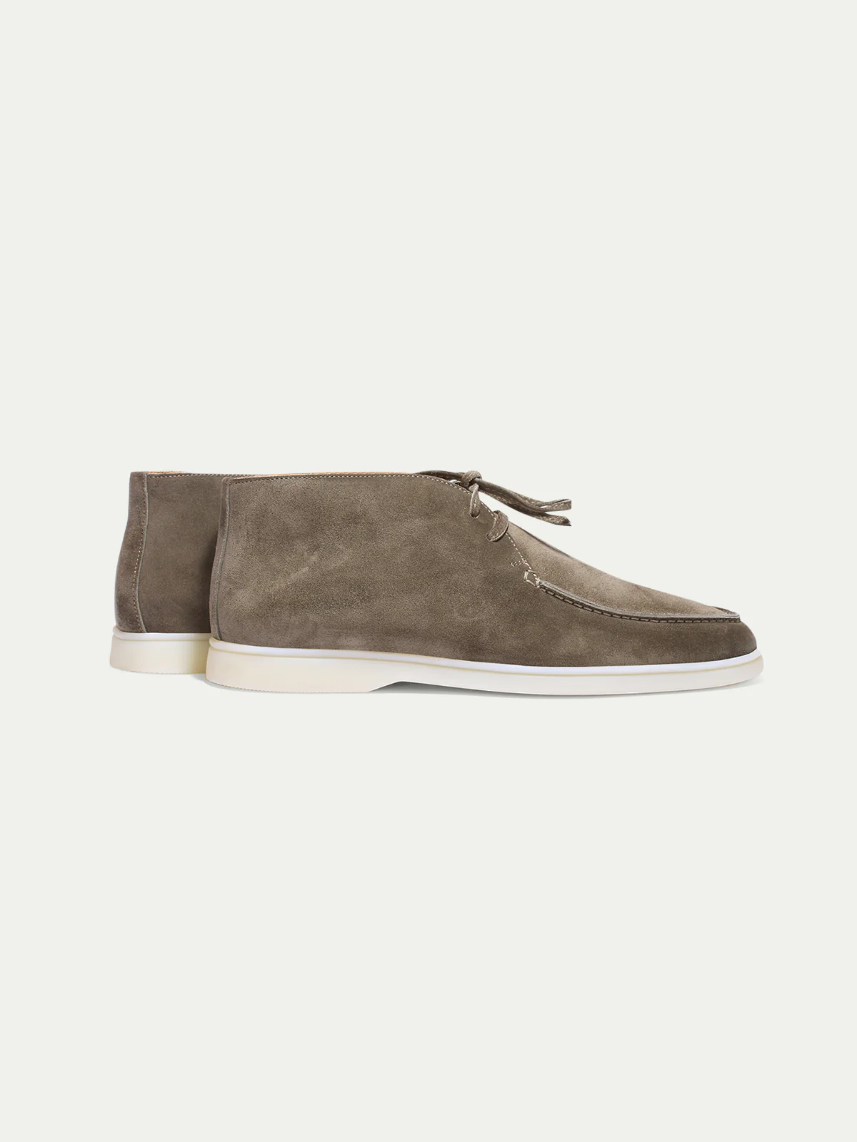 Olive Suede Desert Boot - Image 4