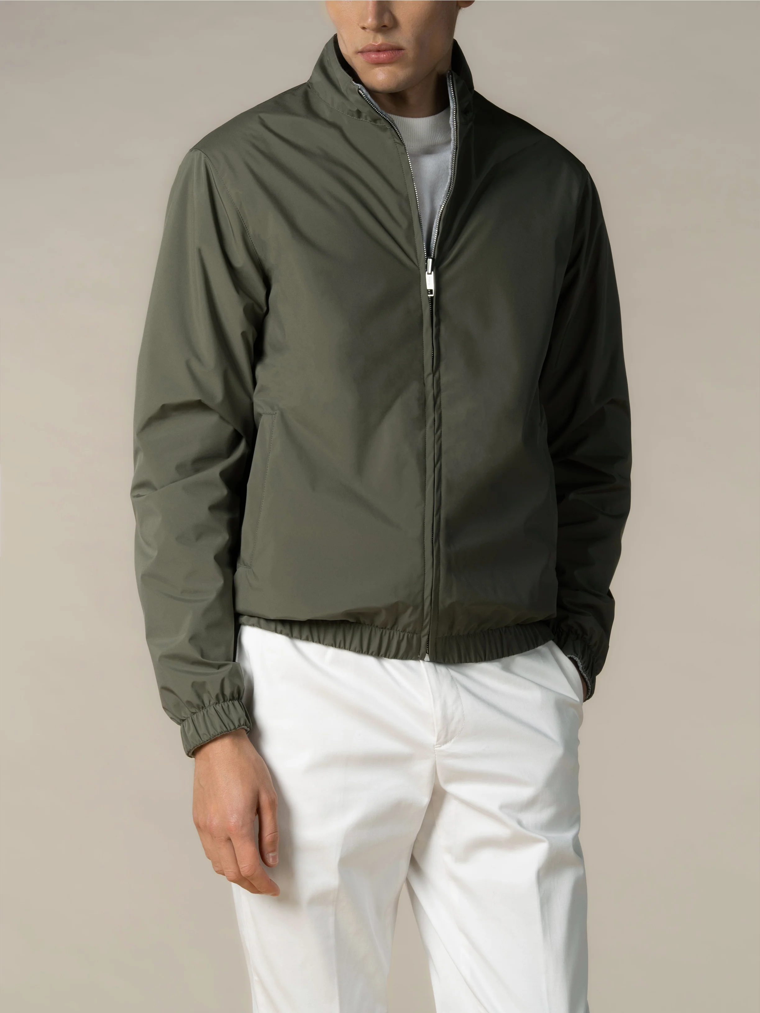 Olive Reversible Resort Jacket - Image 2