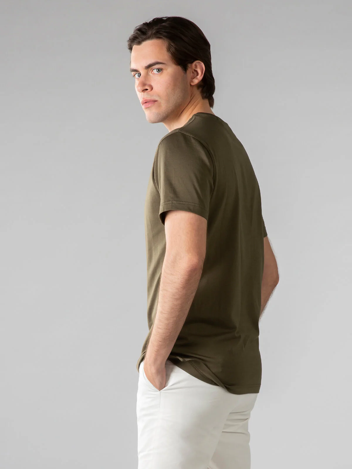Olive Classic T-Shirt - Image 4