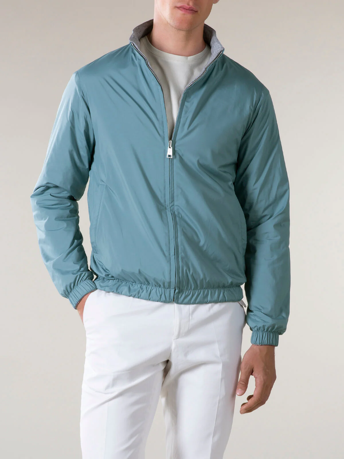Petrol Reversible Resort Jacket - Image 2