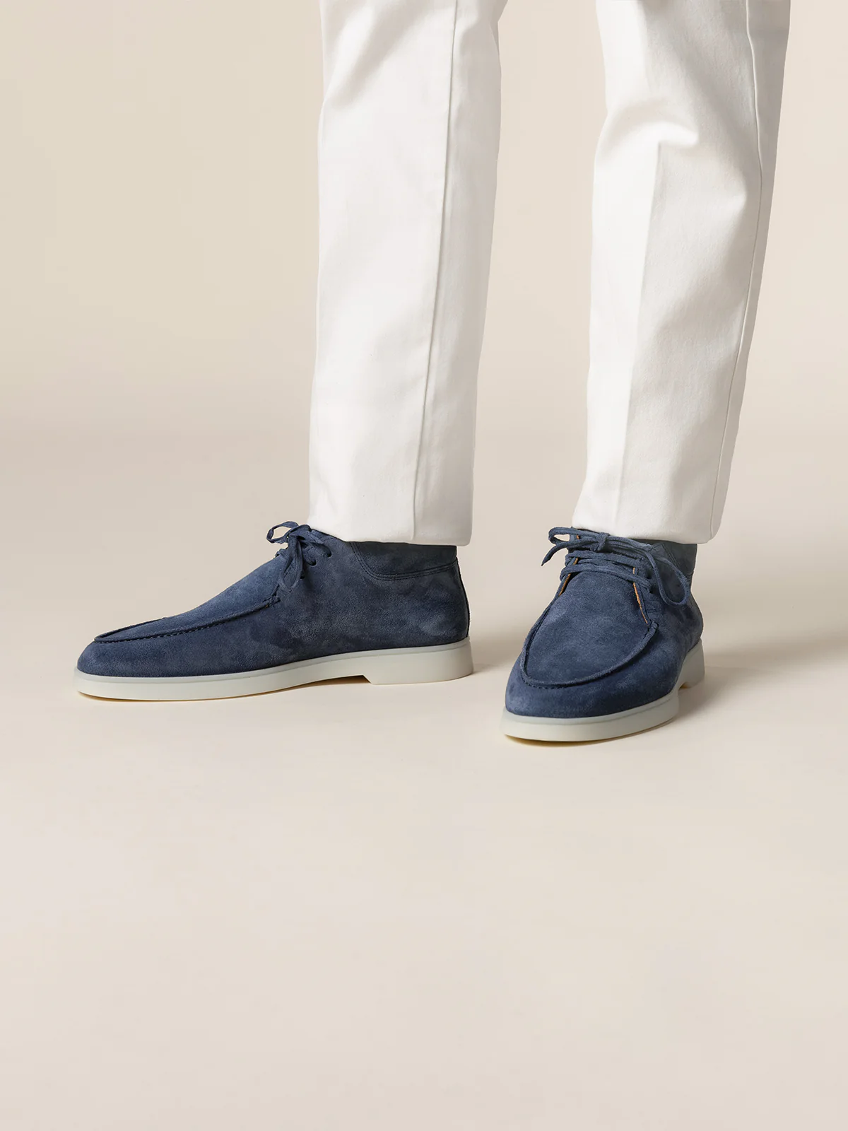 Racing Blue Suede Desert Boot - Image 2