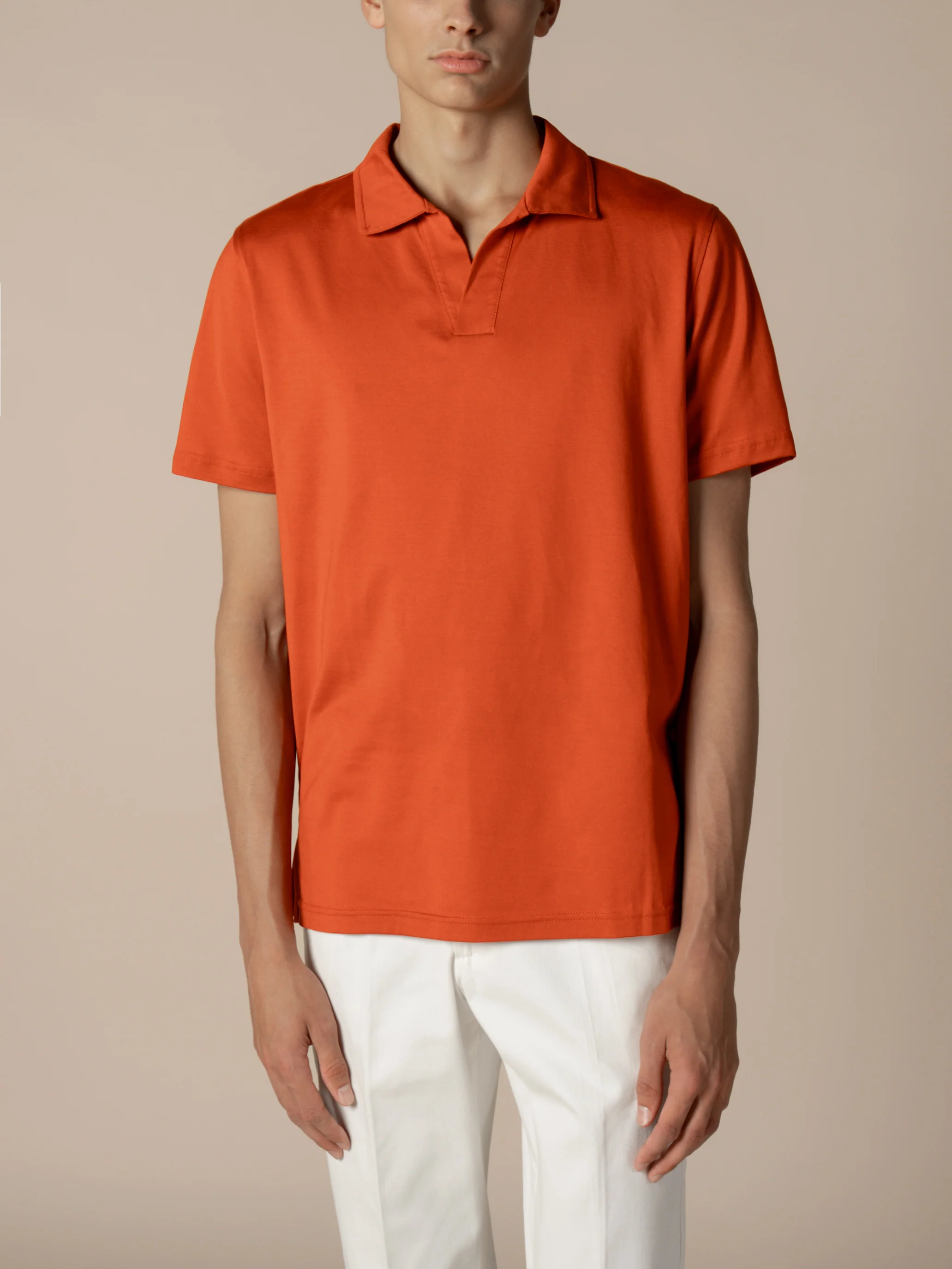 Sienna Buttonless Polo Shirt - Image 2
