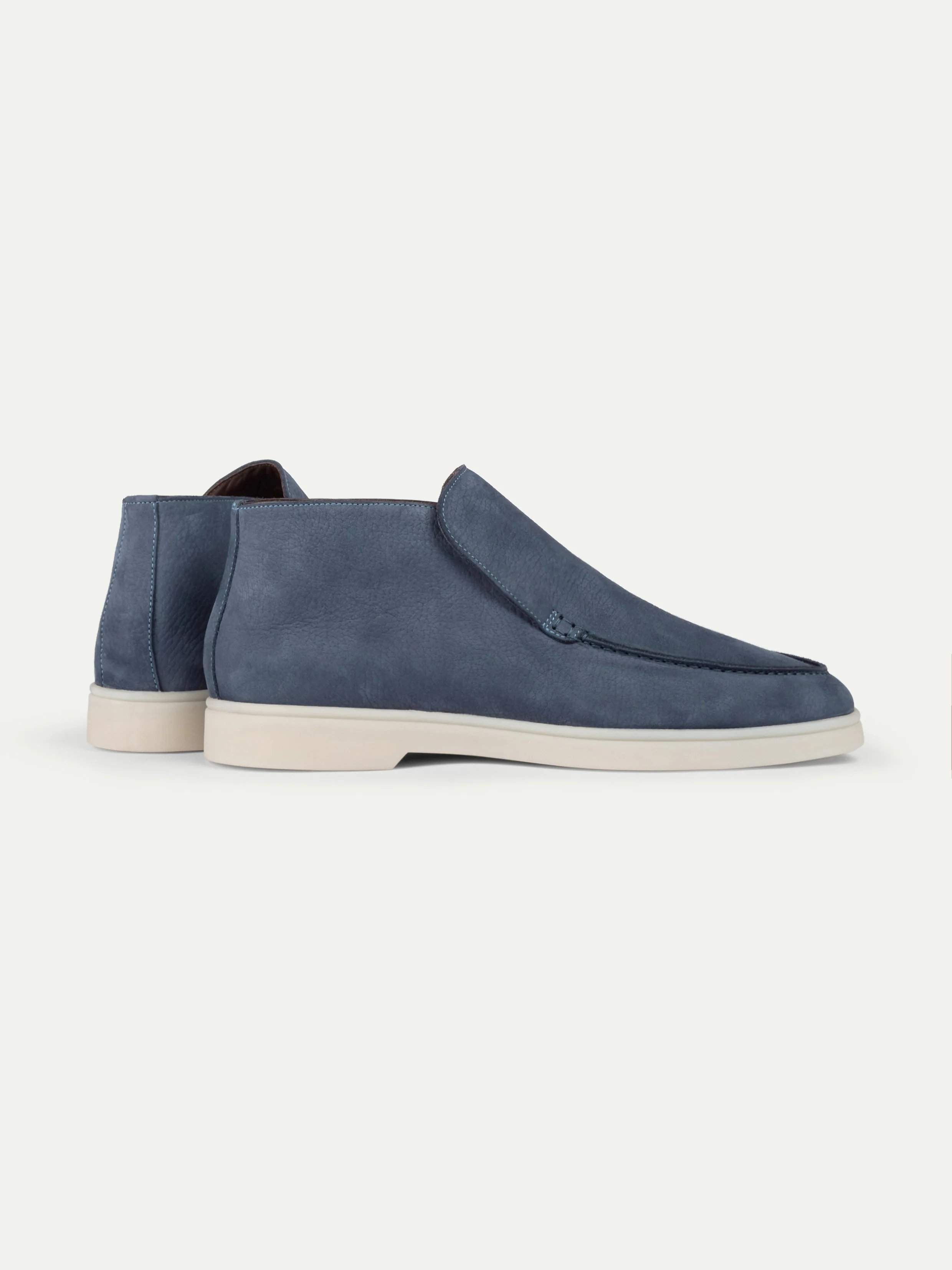 Steel Blue Nubuck Winter City Loafer - Image 4