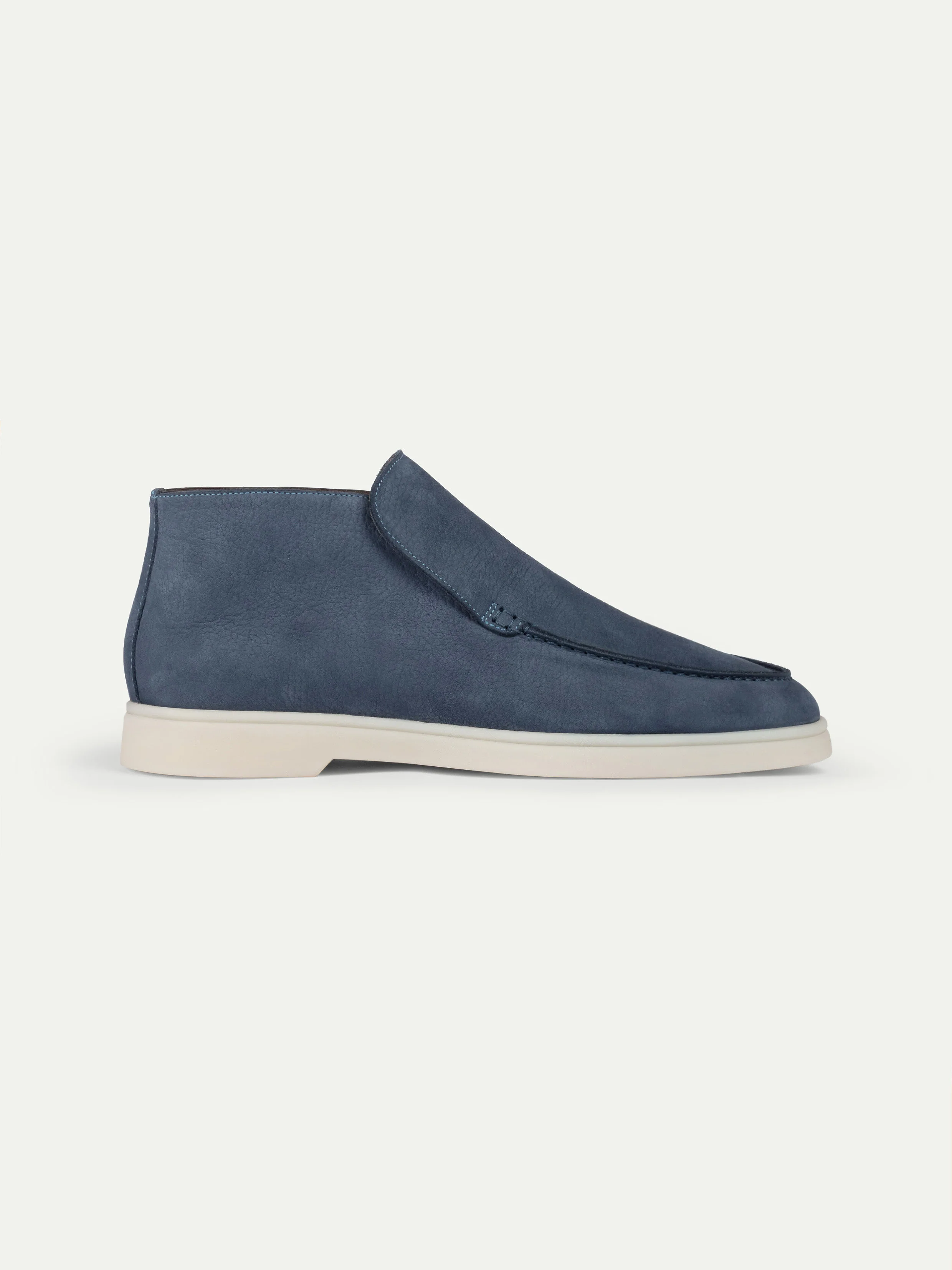 Steel Blue Nubuck Winter City Loafer - Image 5