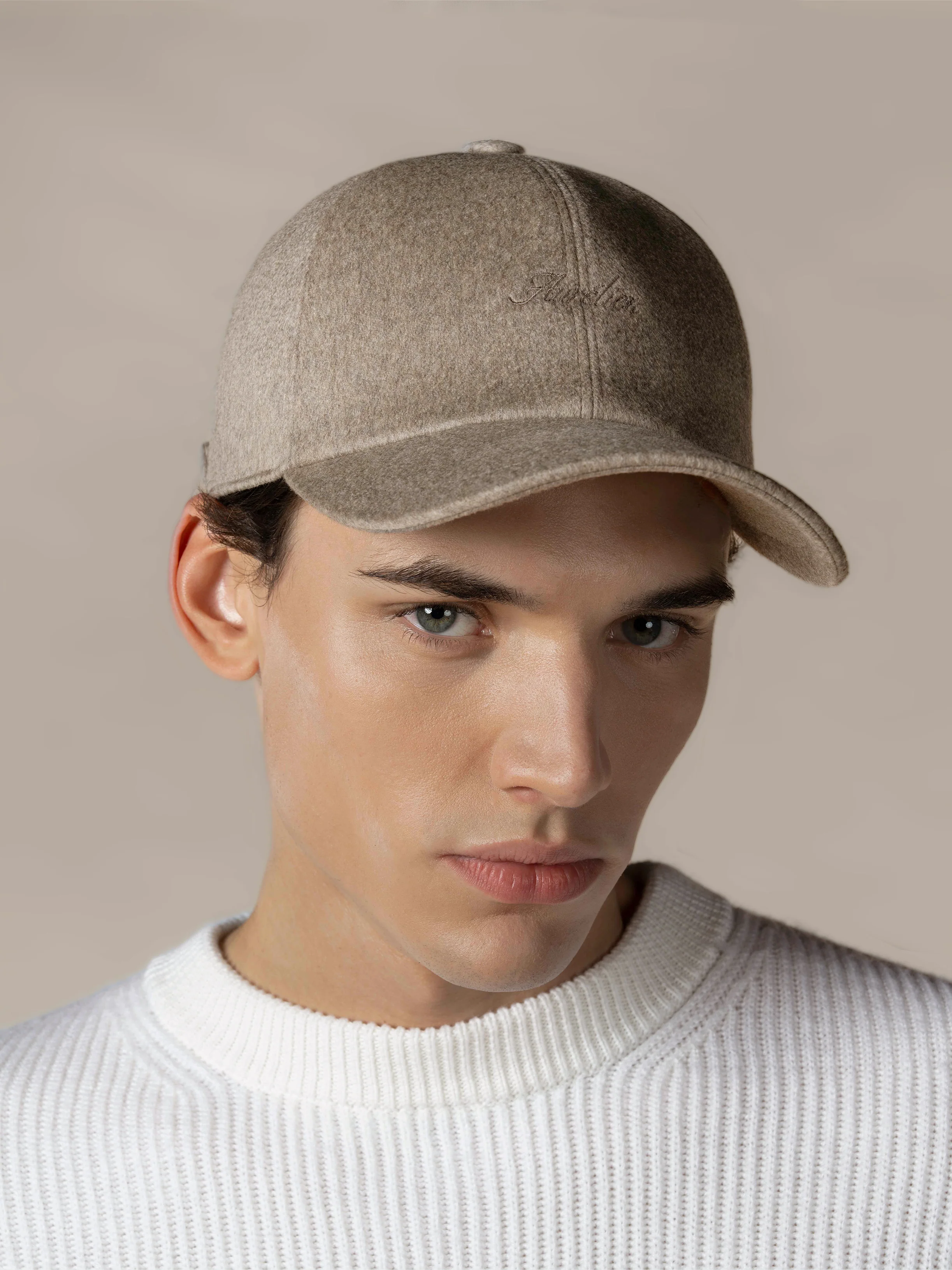 Taupe Baseball Cap - Image 2