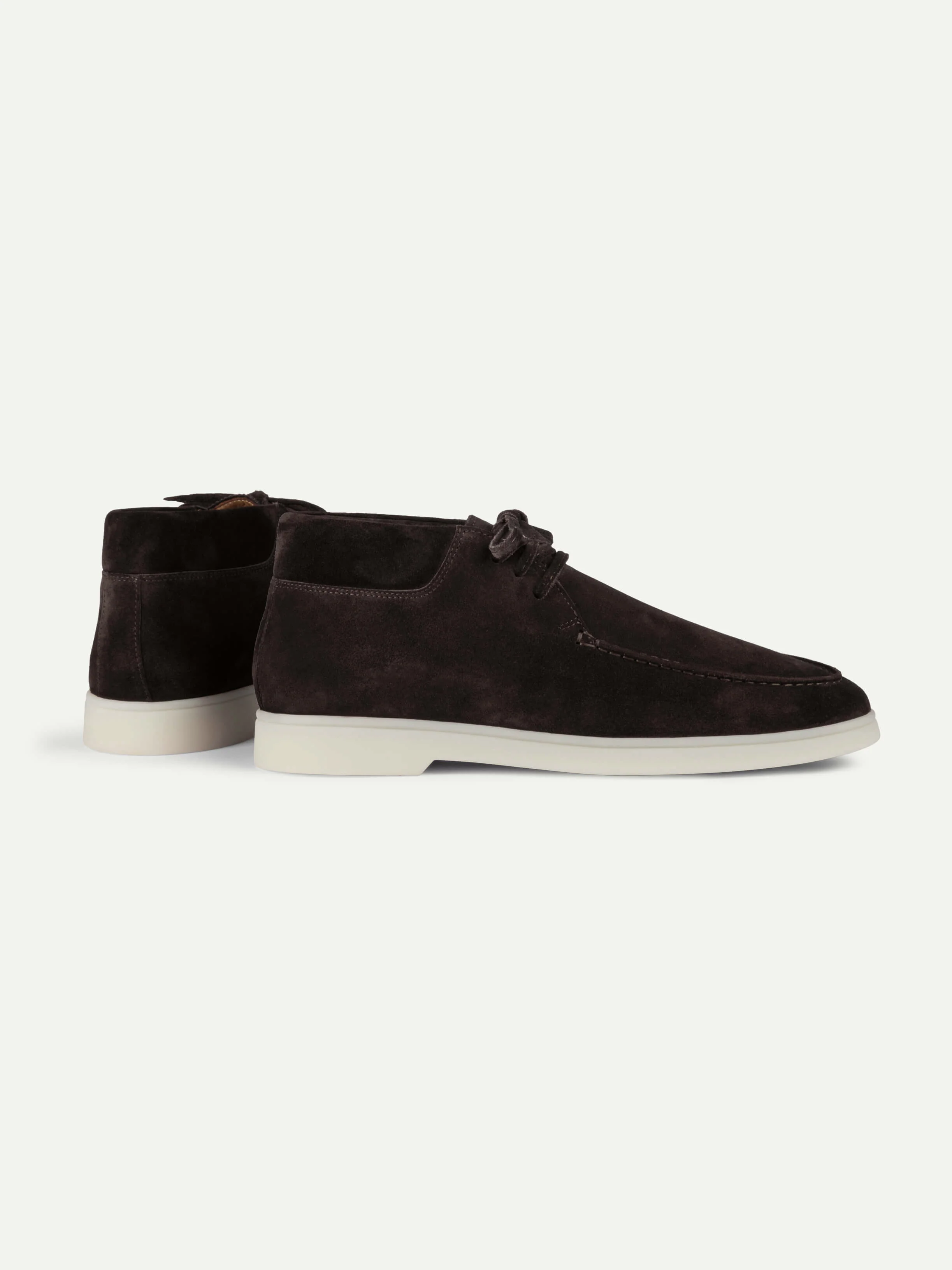 Warm Grey Suede Desert Boot - Image 4