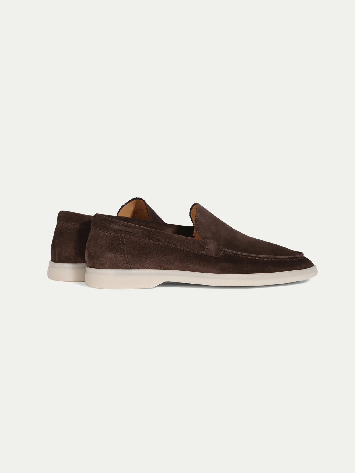 Lady Warm Grey Yacht Loafers - Image 2