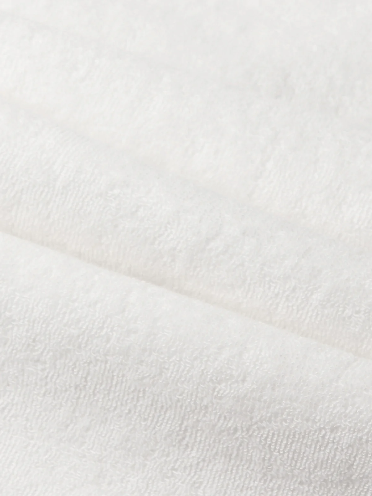 White Terry Towelling Resort Shirt - Image 3